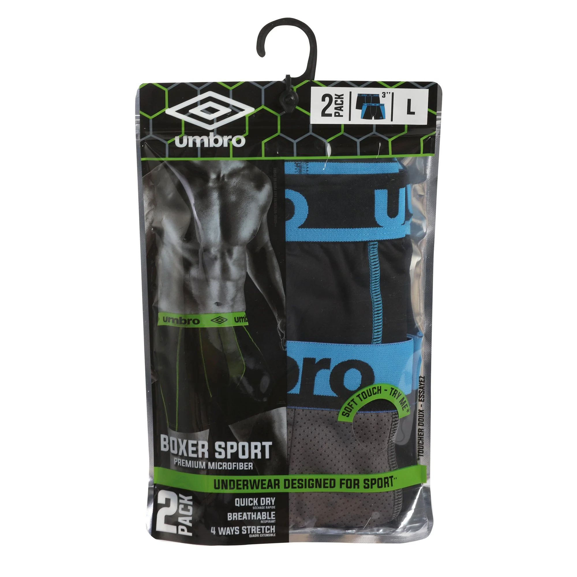 Lot de 2 boxers sport - Image 3
