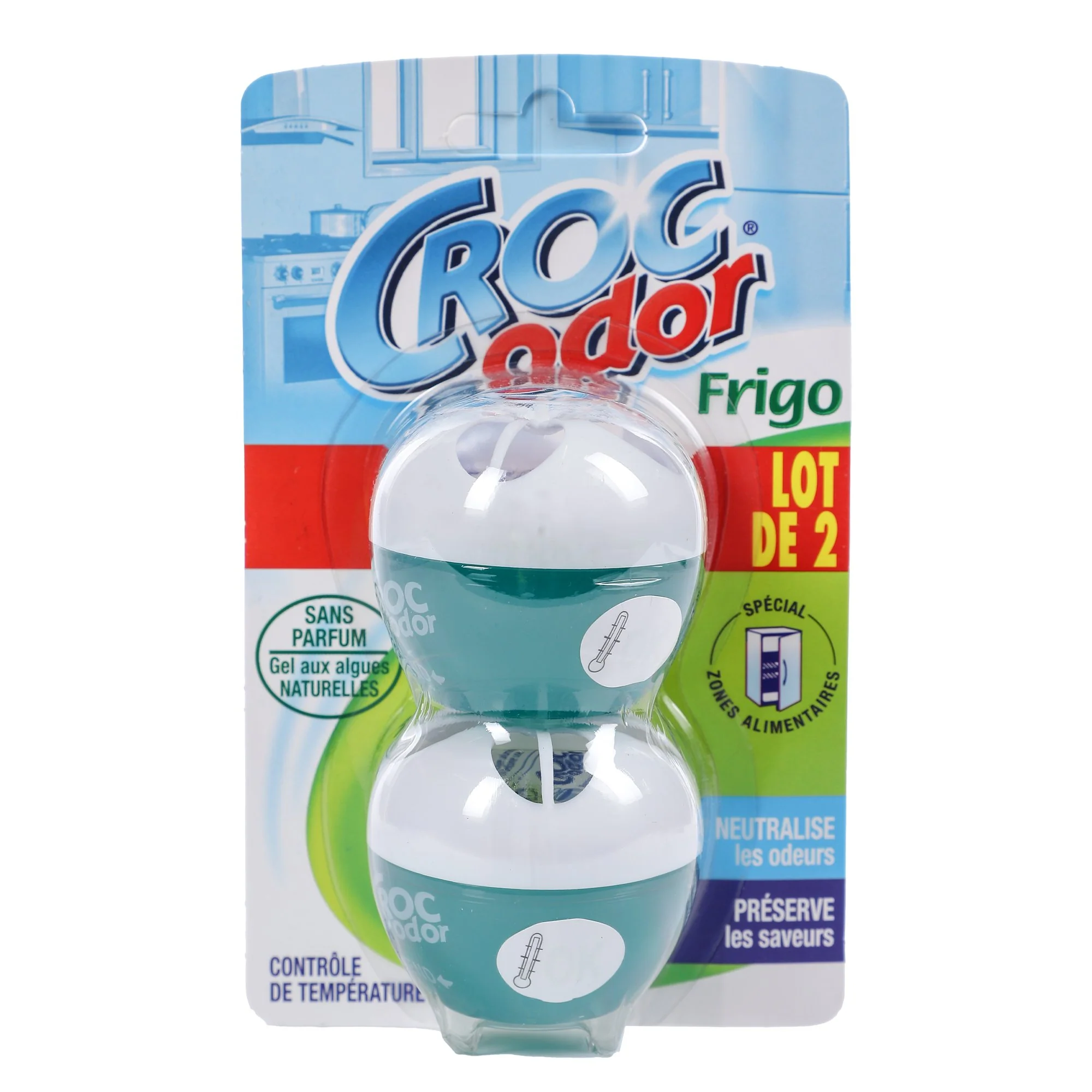 Lot de 2 désodorisants frigidaire