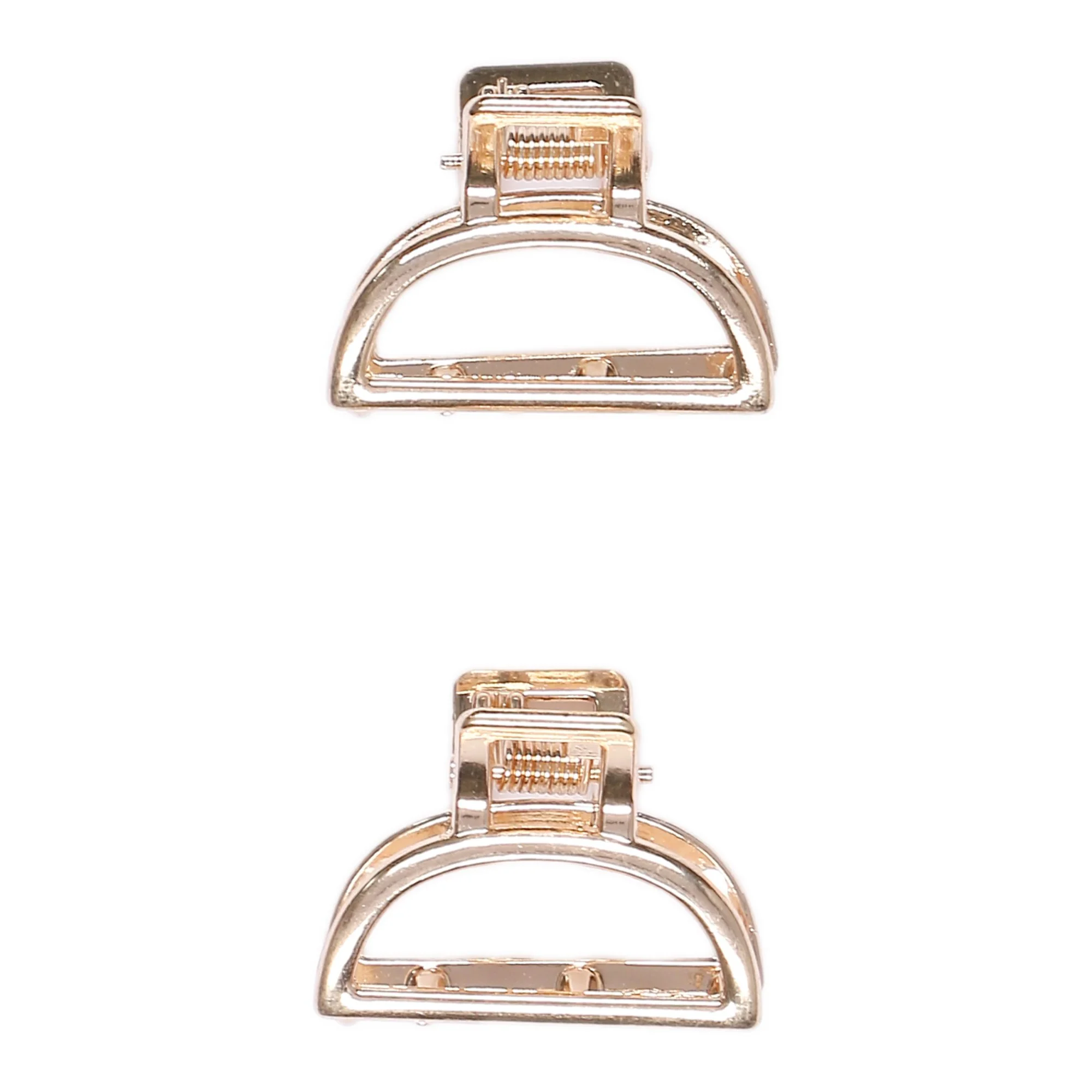Lot de 2 pinces rose gold - Image 2