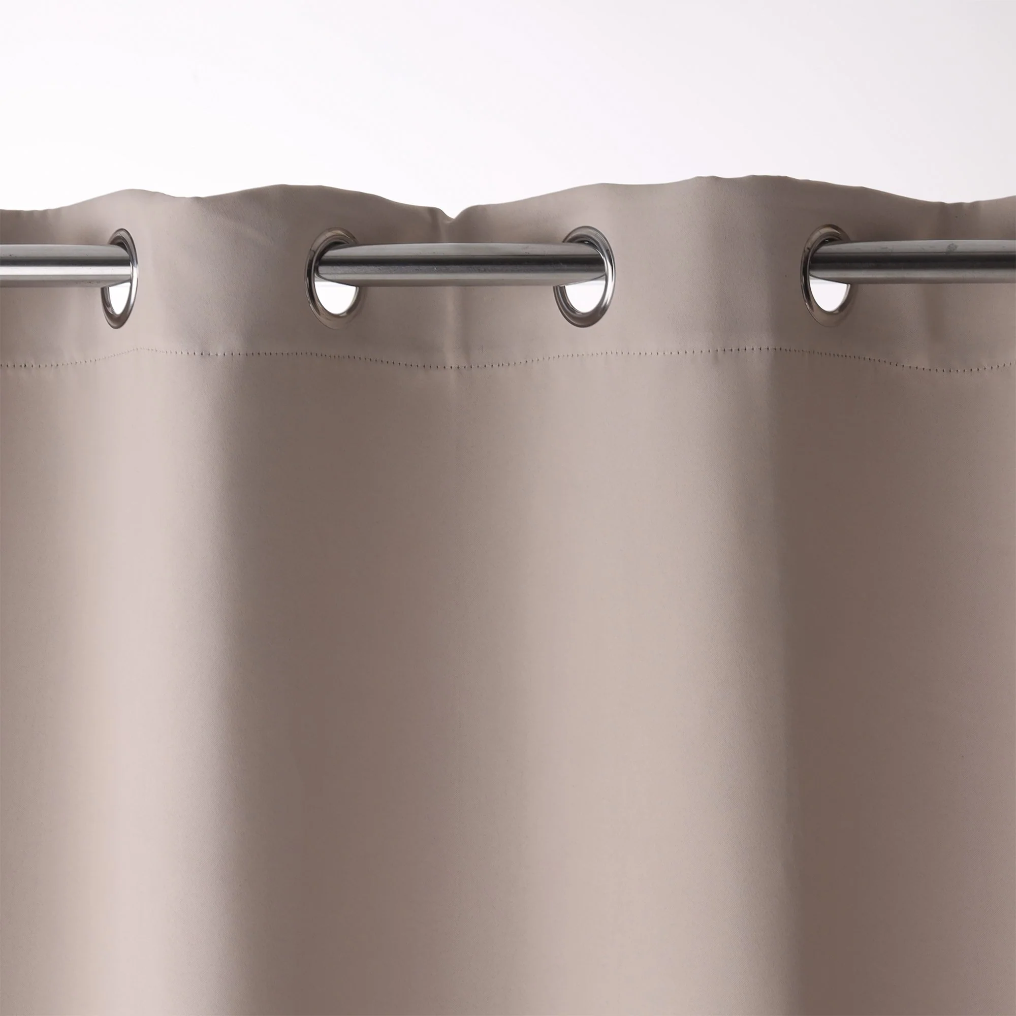 Lot de 2 rideaux occultants - Beige - Image 3