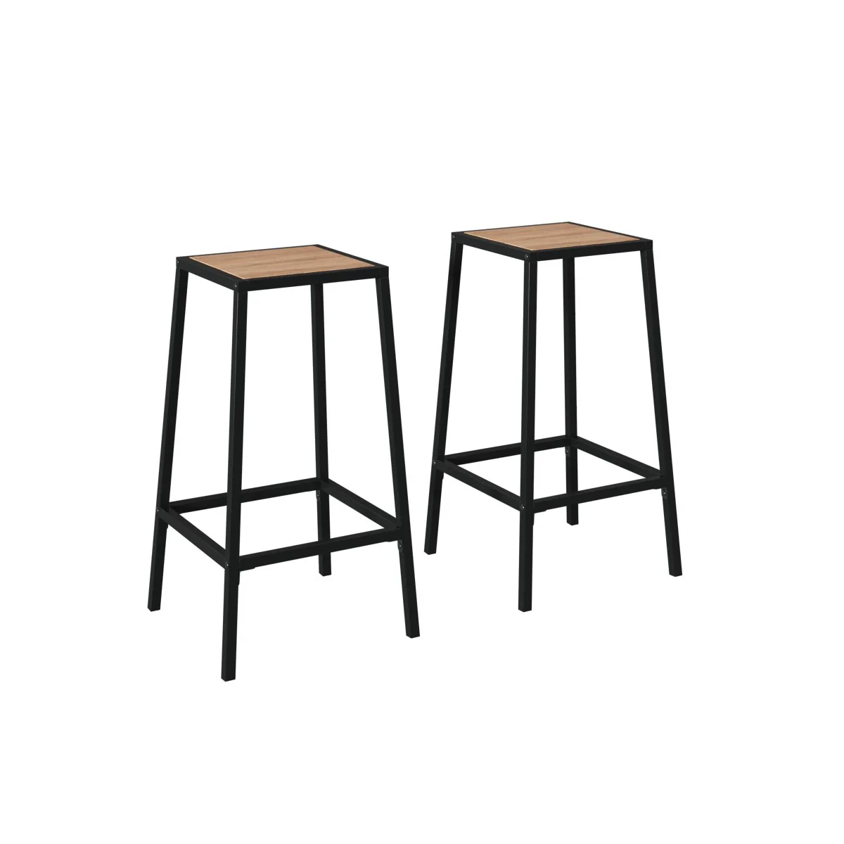 Lot de 2 tabourets de bar