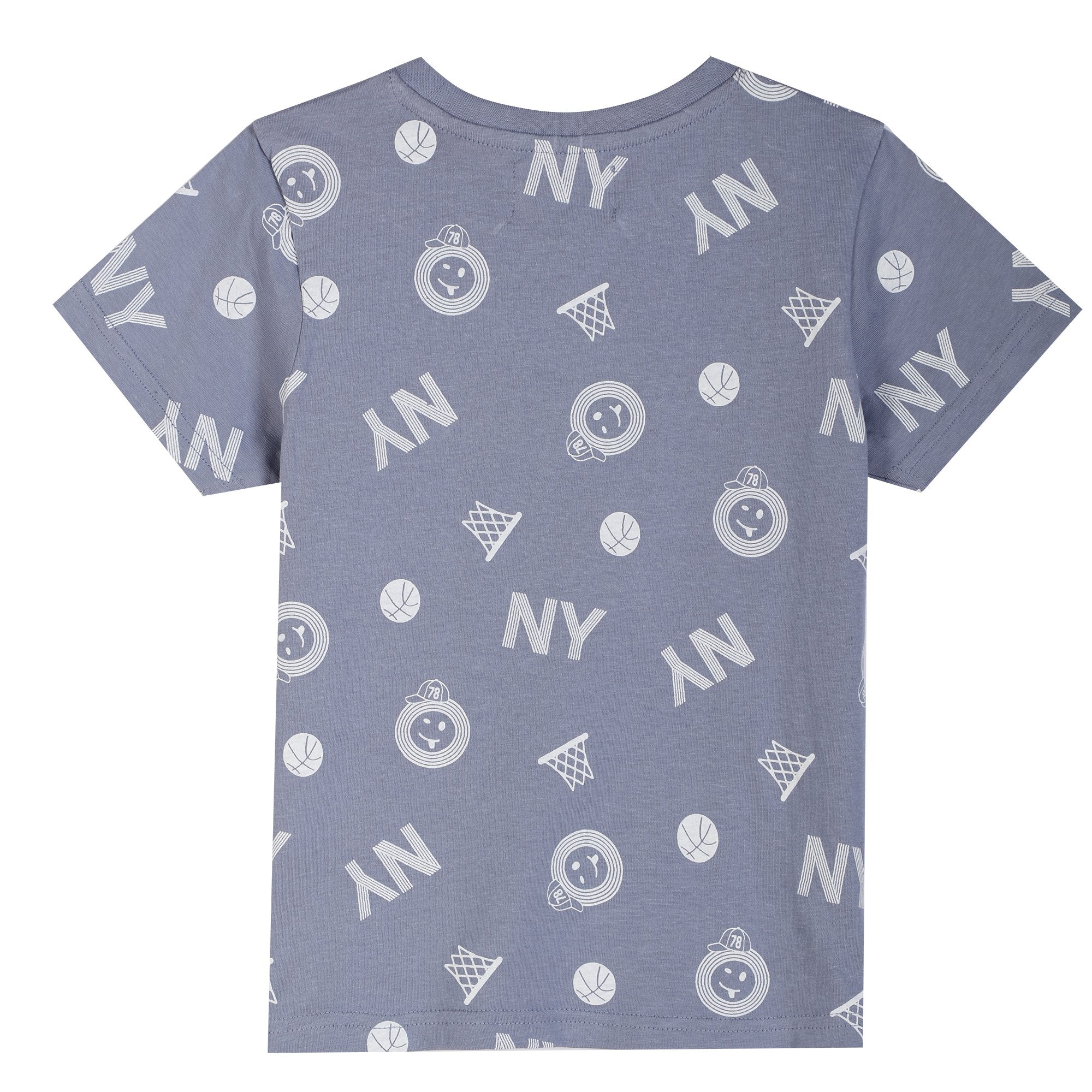 Lot de 2 tee shirt manche courte - Bleu - Image 5