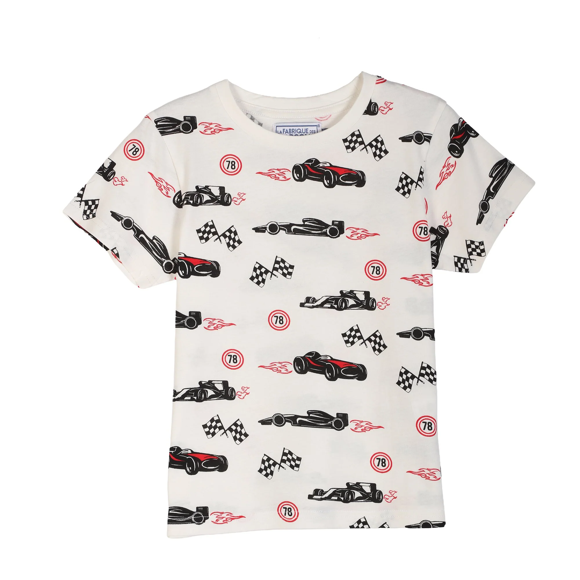 Lot de 2 tee shirt manche courte - Jaune - Image 4