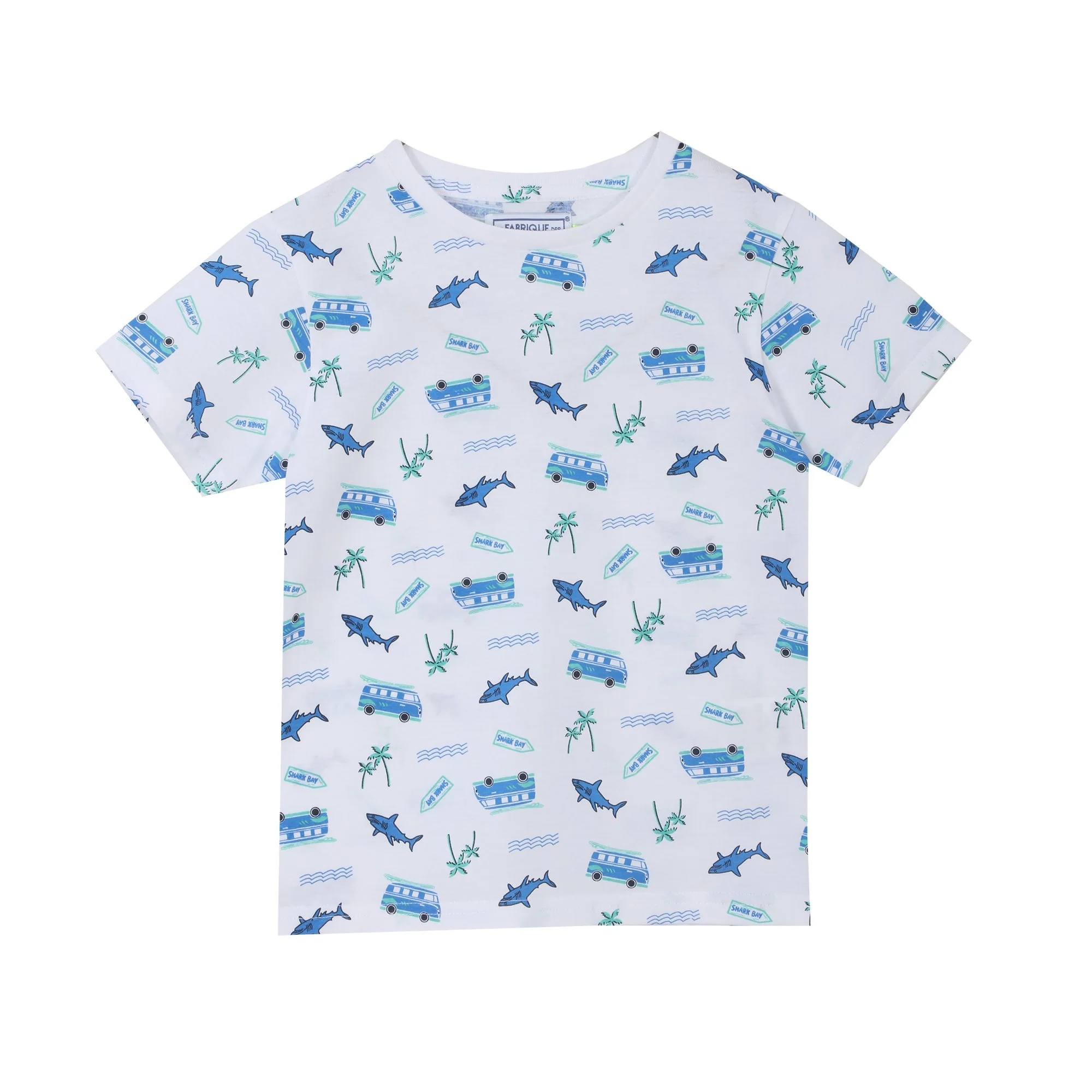 Lot de 2 tee-shirts 3/6 ans - Blanc