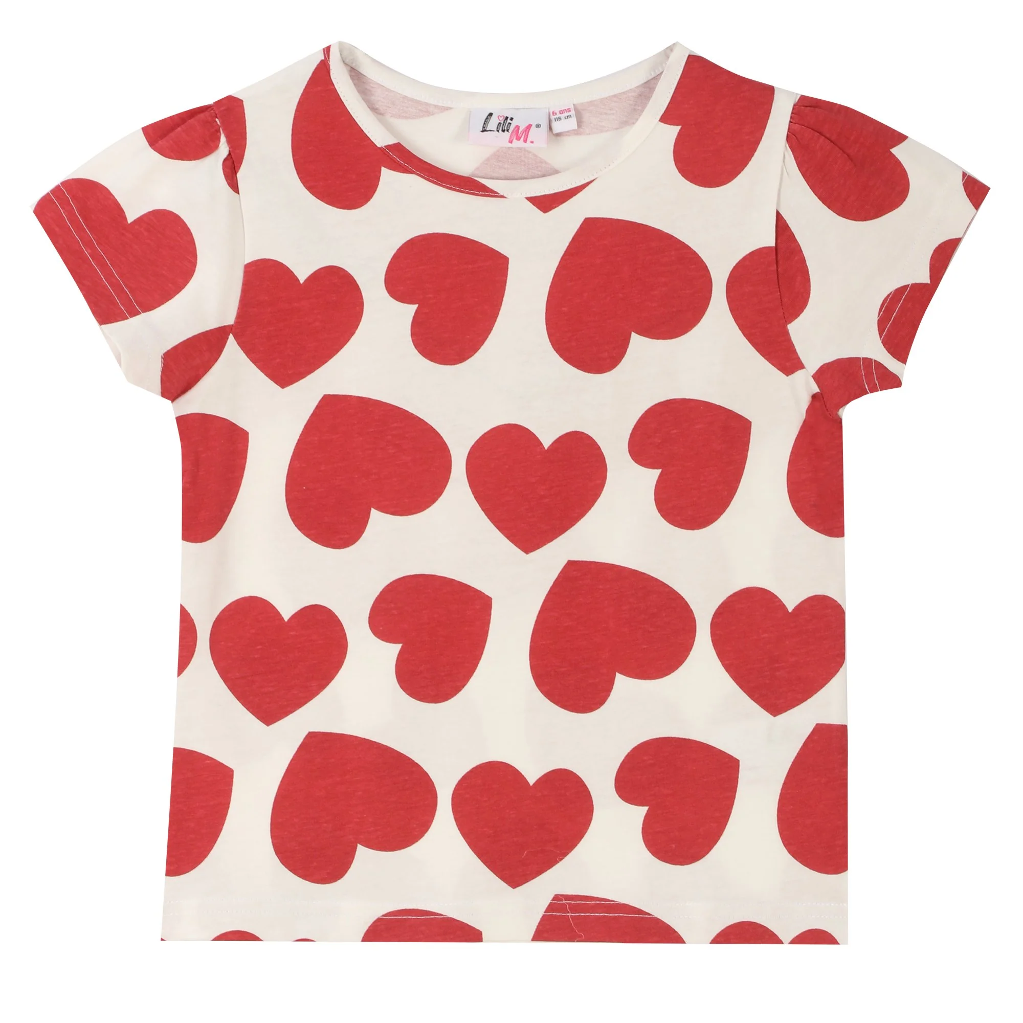 Lot de 2 tee-shirts manches courtes avec animation 3/12 ans - Blanc - Image 4