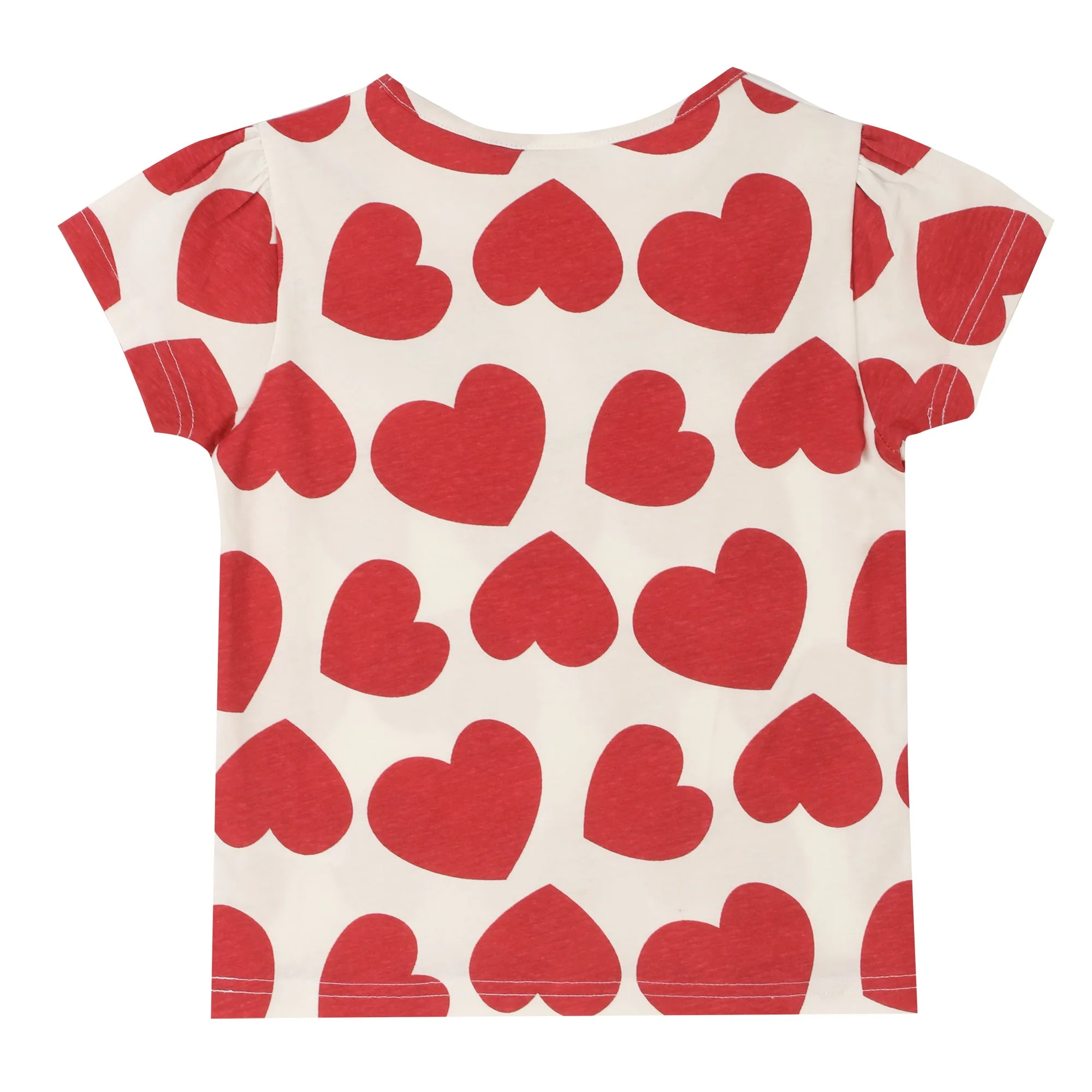 Lot de 2 tee-shirts manches courtes avec animation 3/12 ans - Blanc - Image 5