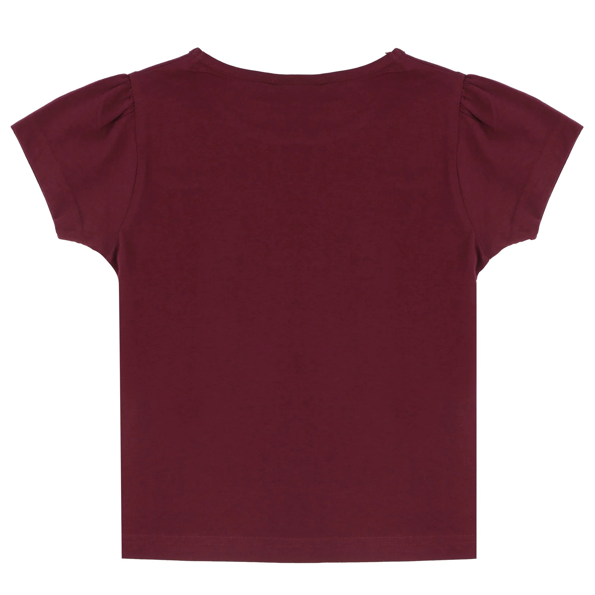 Lot de 2 tee-shirts manches courtes avec animation 3/12 ans - Violet - Image 2