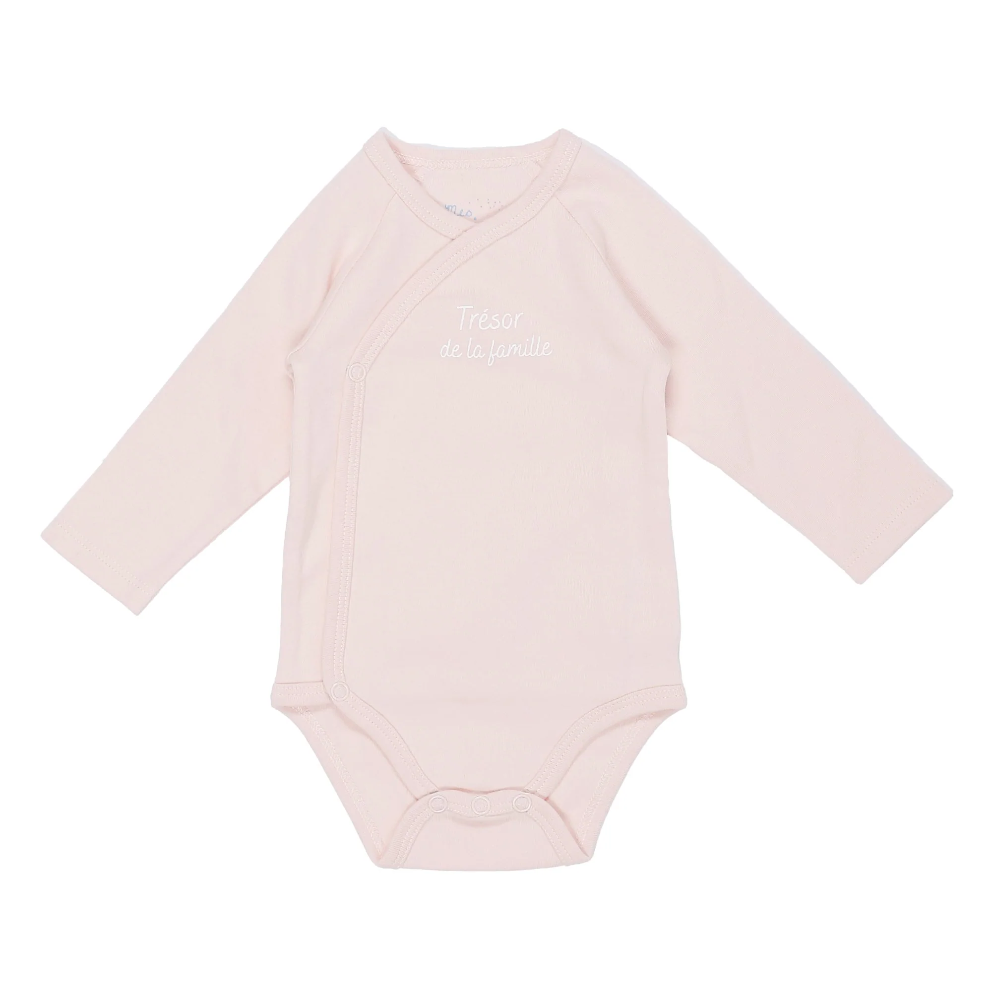 Lot de 3 bodies 0/9 mois  - Rose - Image 4