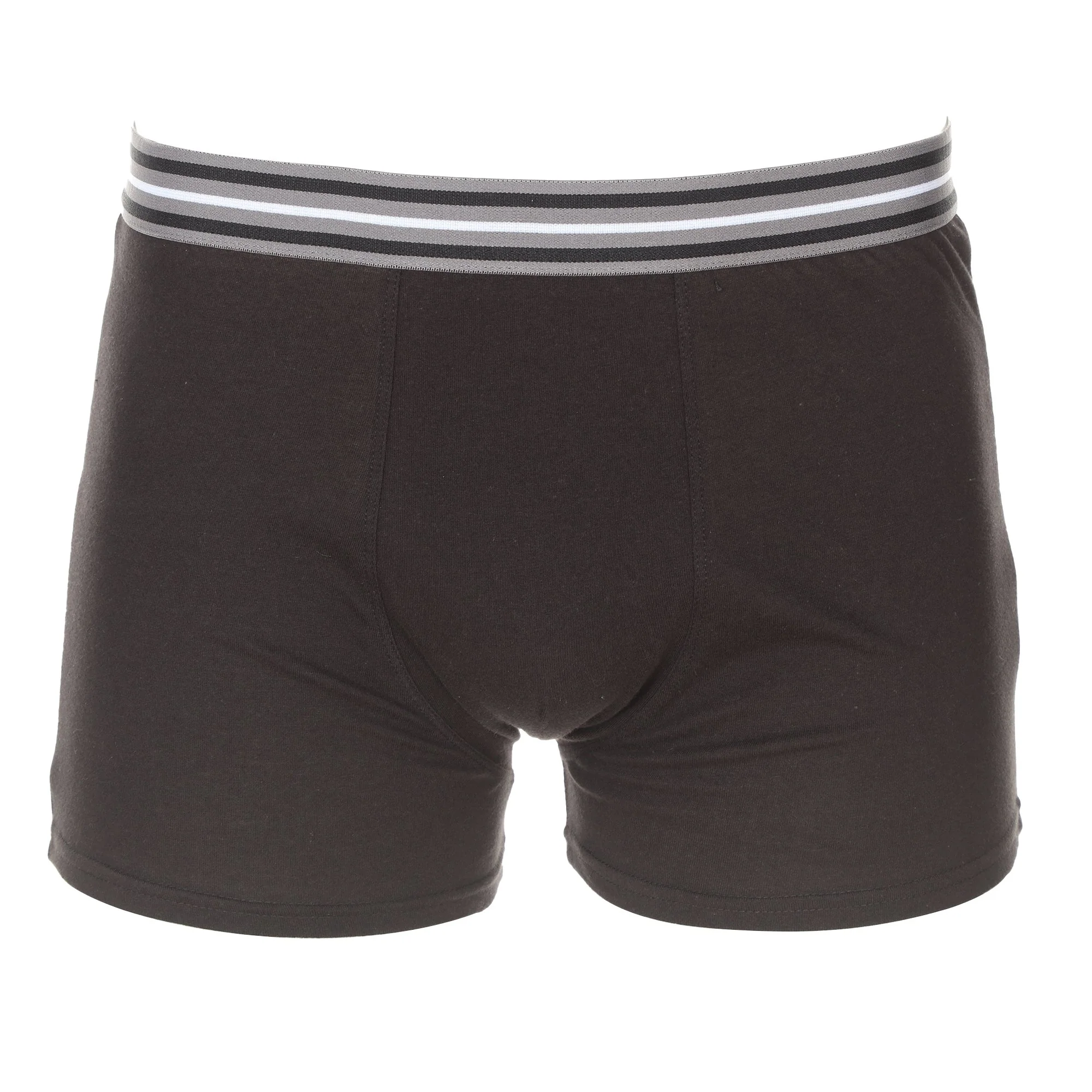 Lot de 3 boxers en coton uni - Image 4