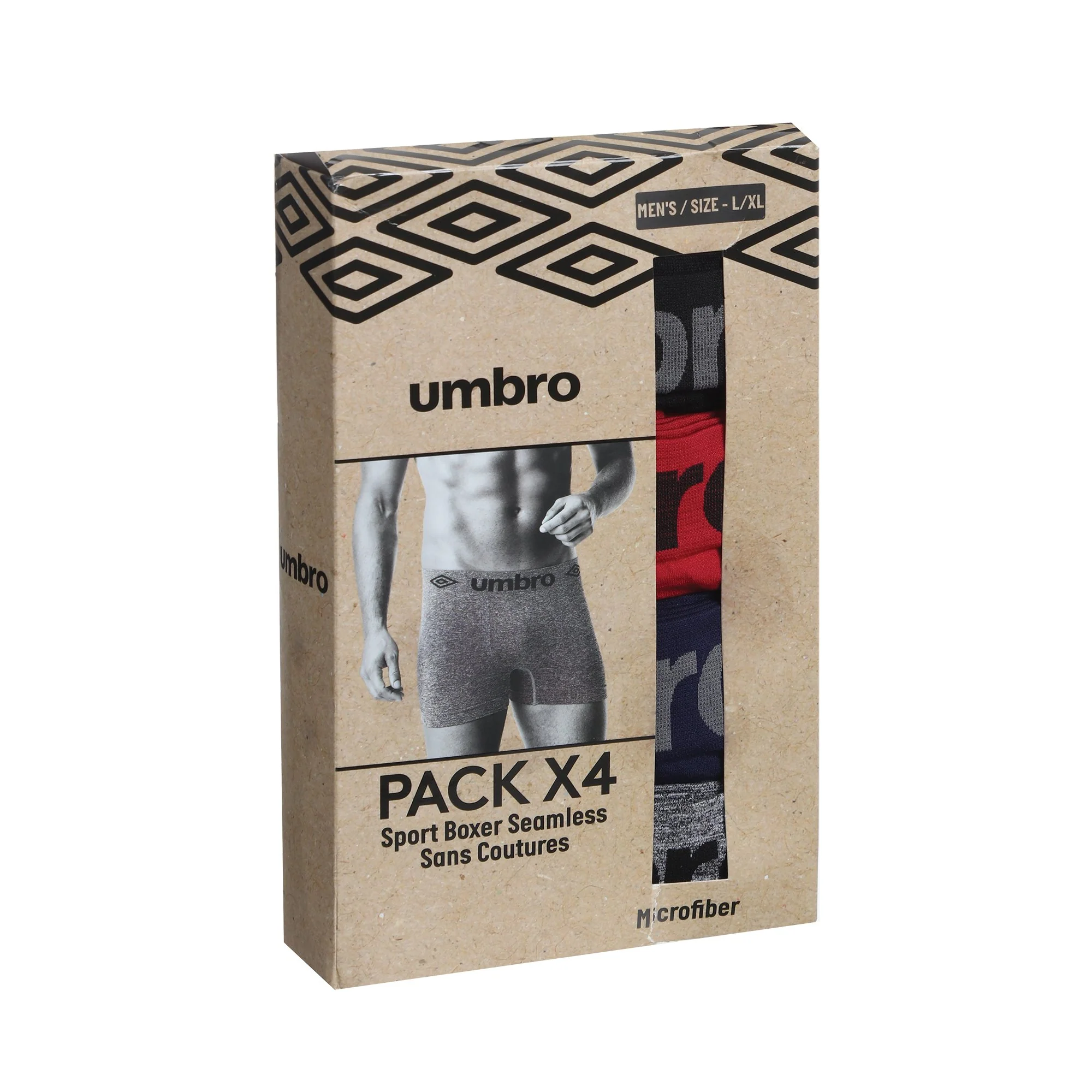 Lot de 4 boxers en microfibre  - Multicolore - Image 6