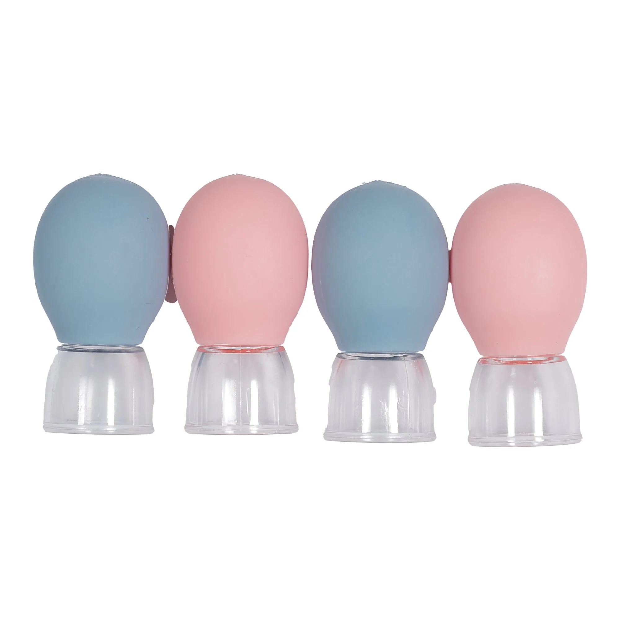 Lot de 4 ventouses liftantes visage