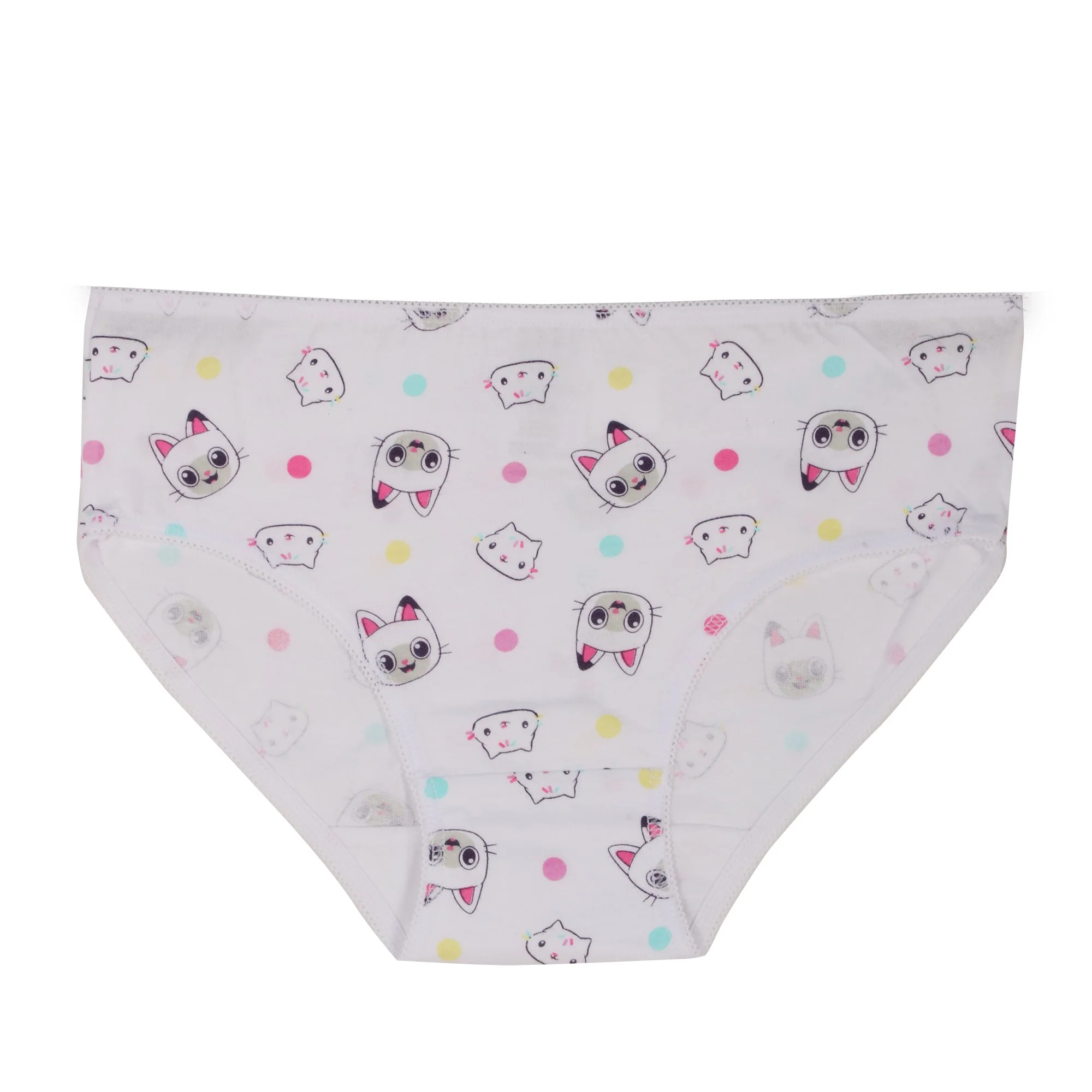 Lot de 6 culottes en coton licence 4/10 ans - Jaune - Image 3