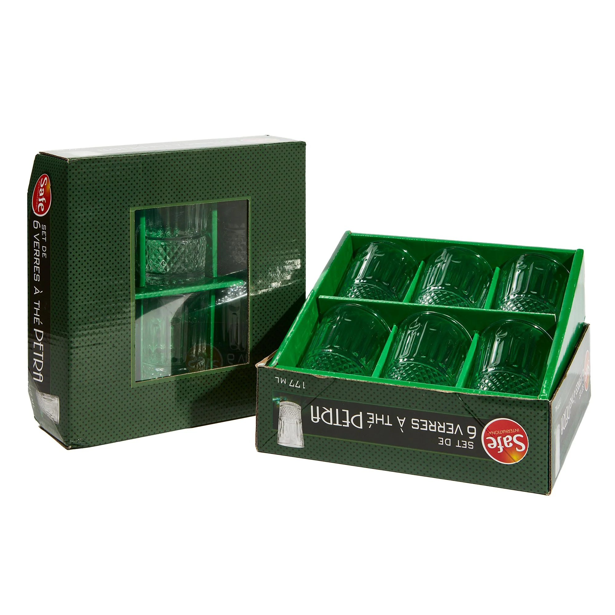 Lot de 6 verres à thé Petra - Image 2