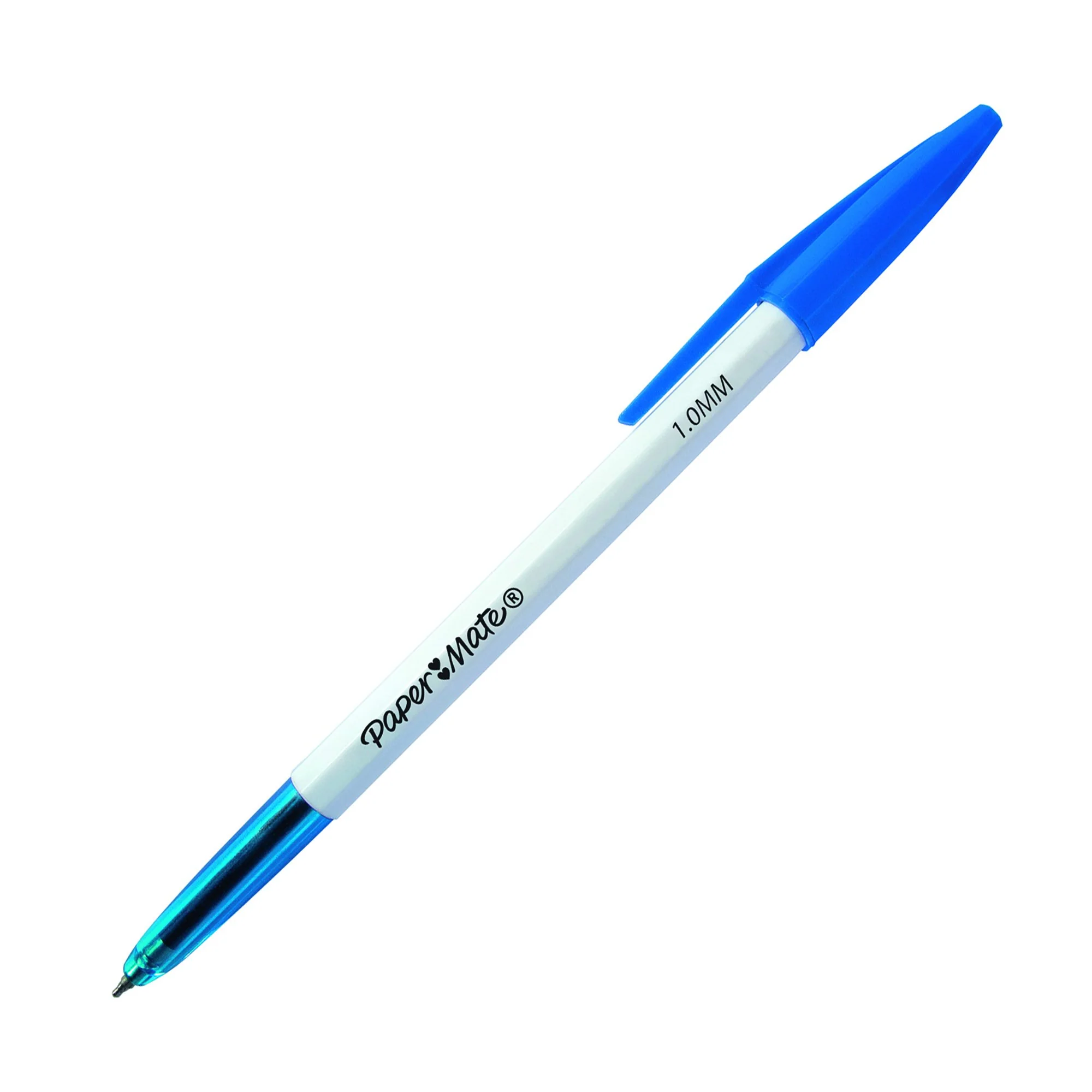 Lot de 8 stylos bille bleu noir rouge et vert - Image 5