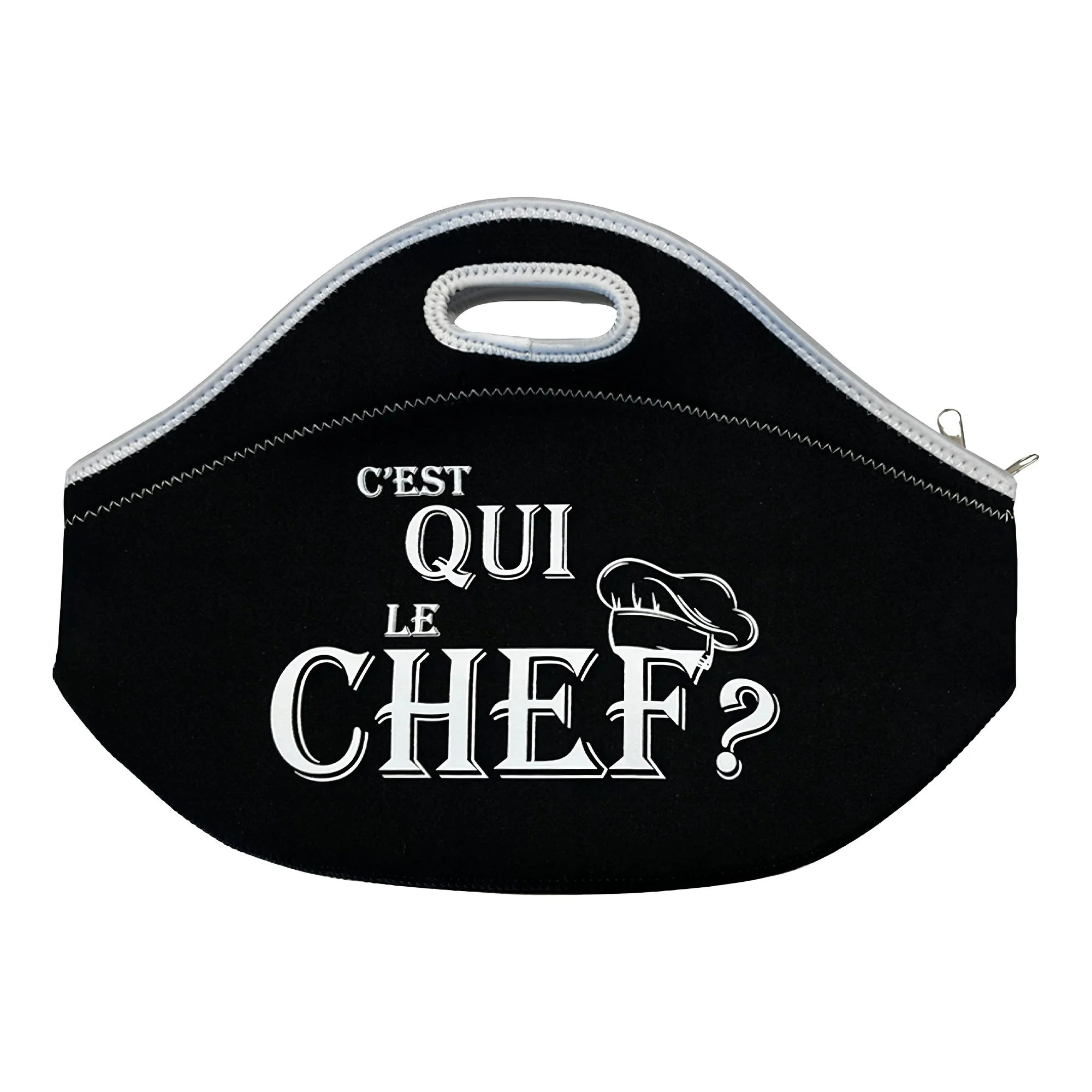 Lunch bag néoprène  - Bleu clair