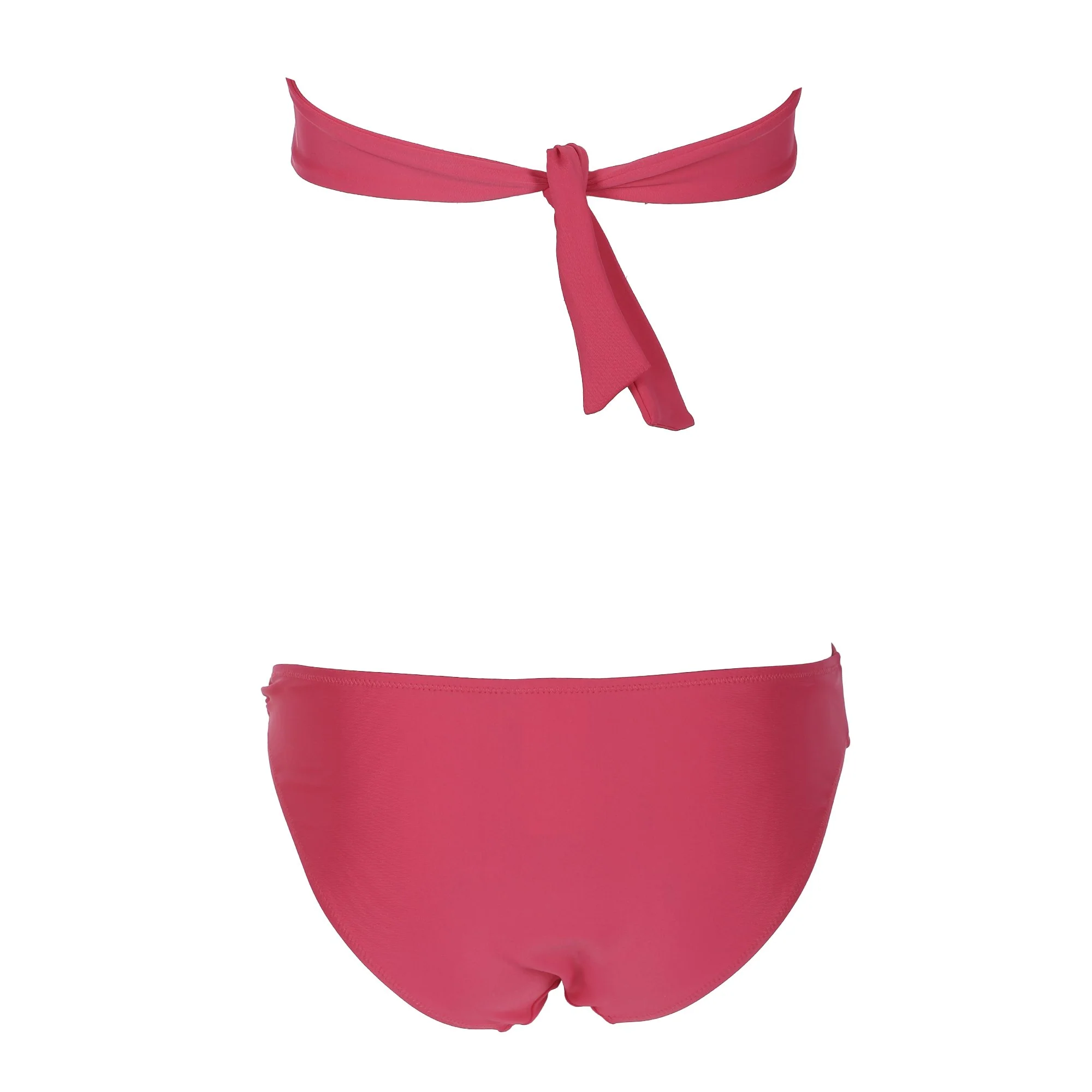Maillot de bain 2 pièces bandeau  - Rouge - Image 6