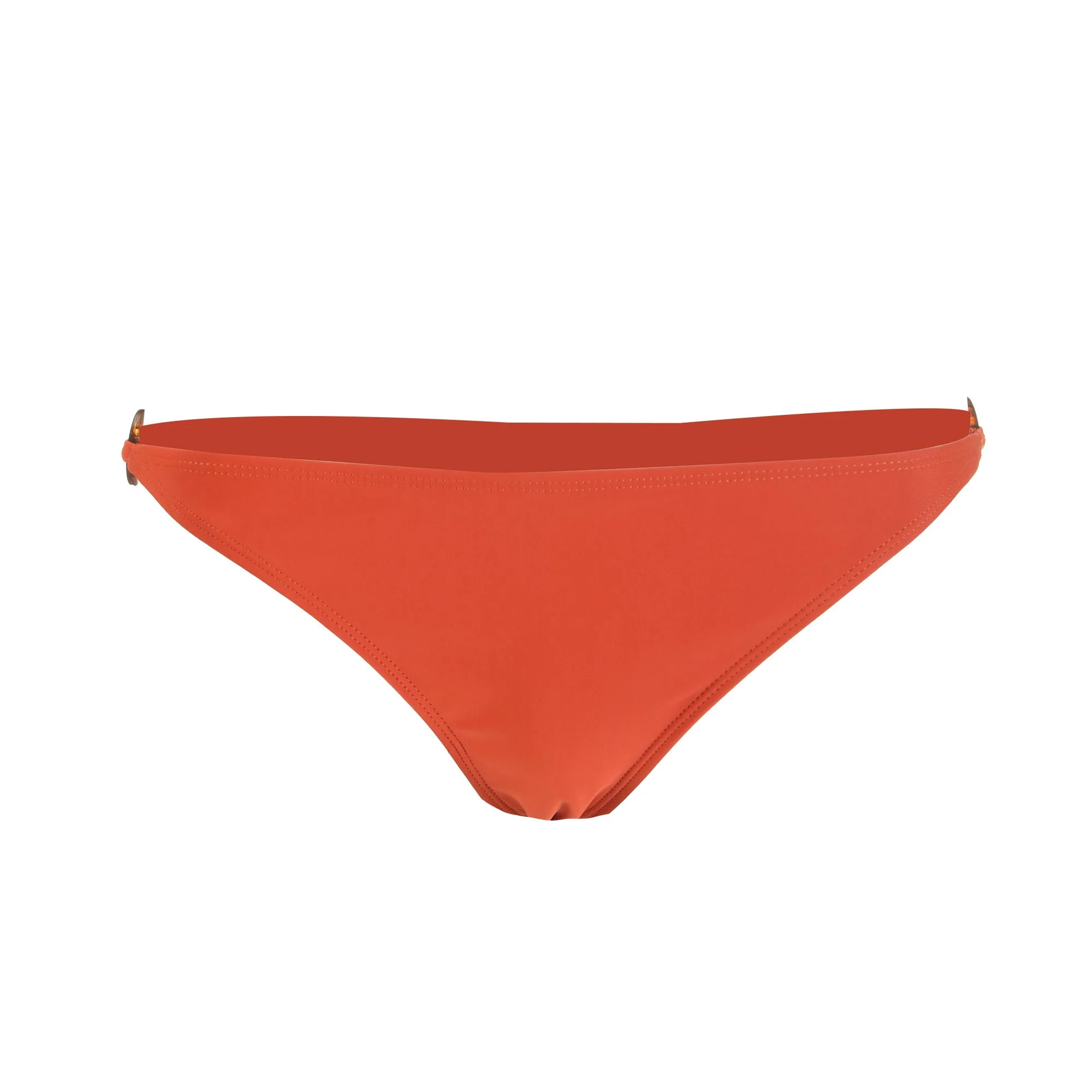 Maillot de bain 2 pièces uni - Orange - Image 2