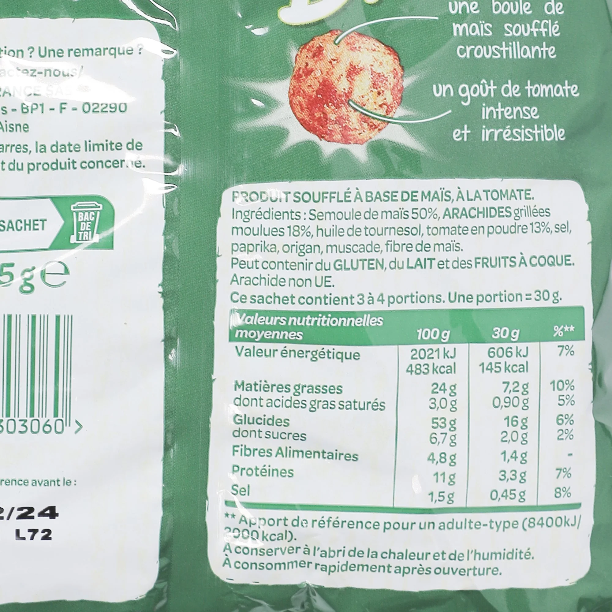 Maïs soufflé à la tomate - Image 3