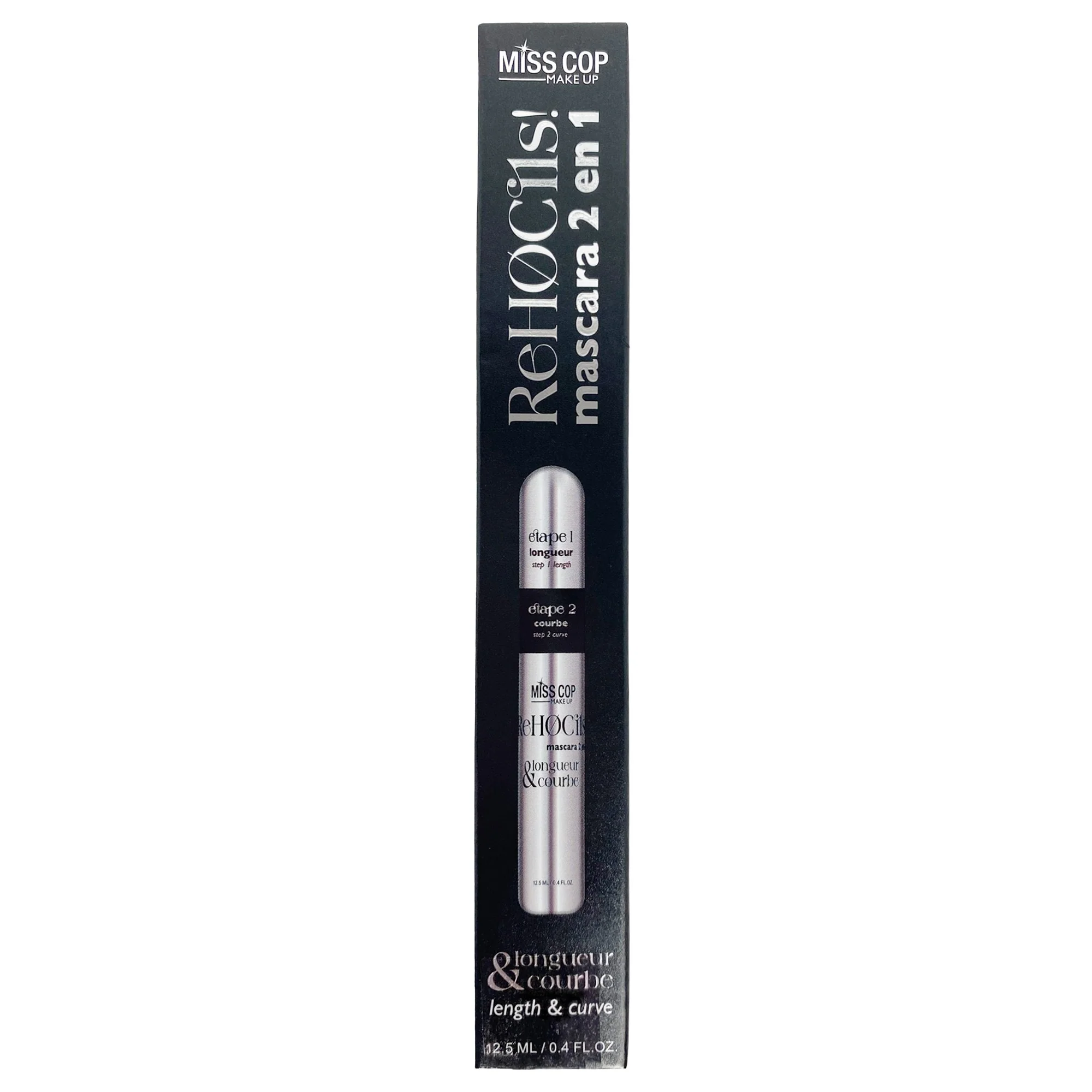 Mascara rehocils 2 en 1 longueur et courbe