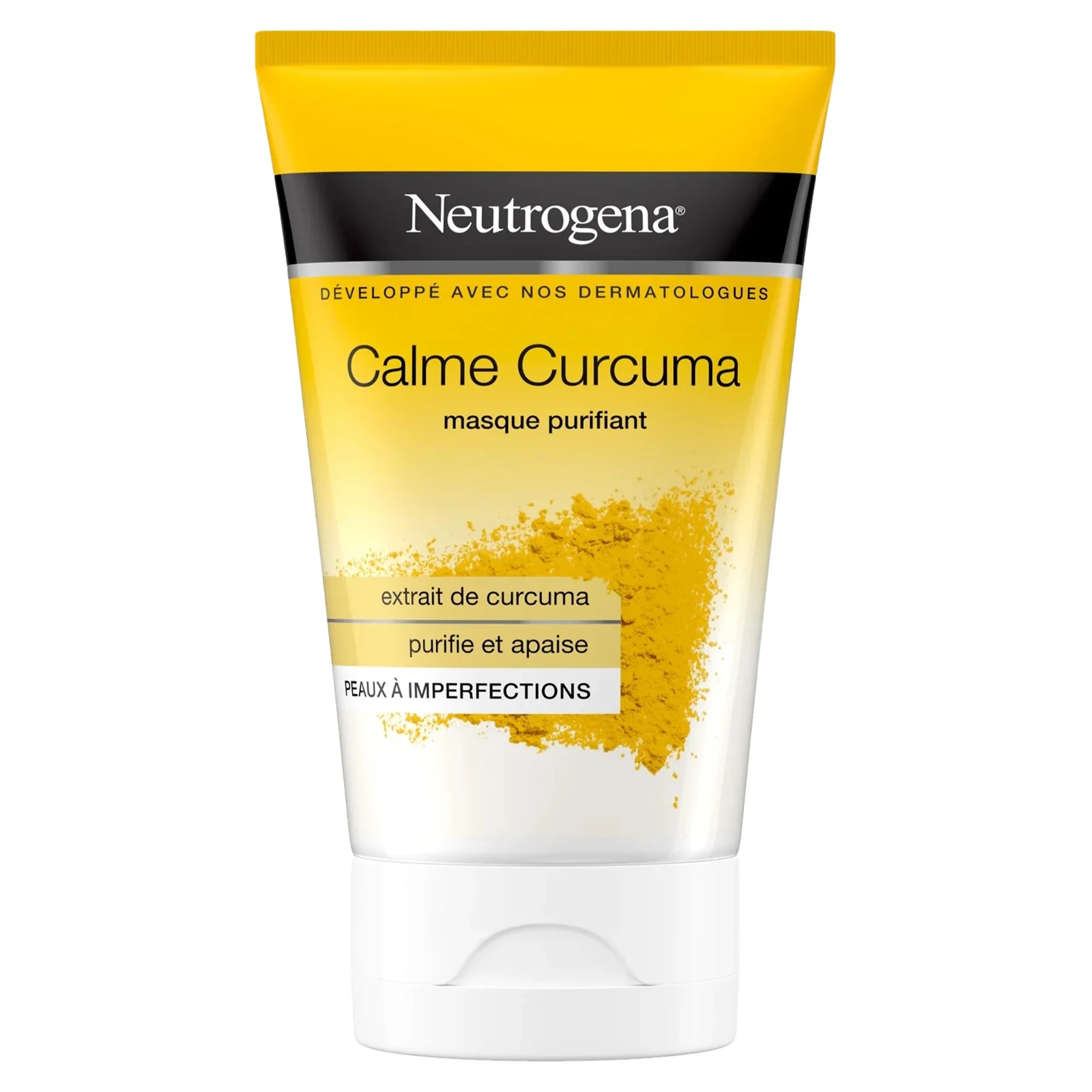 Masque visage à l'argile et curcuma clear et smoothe clay