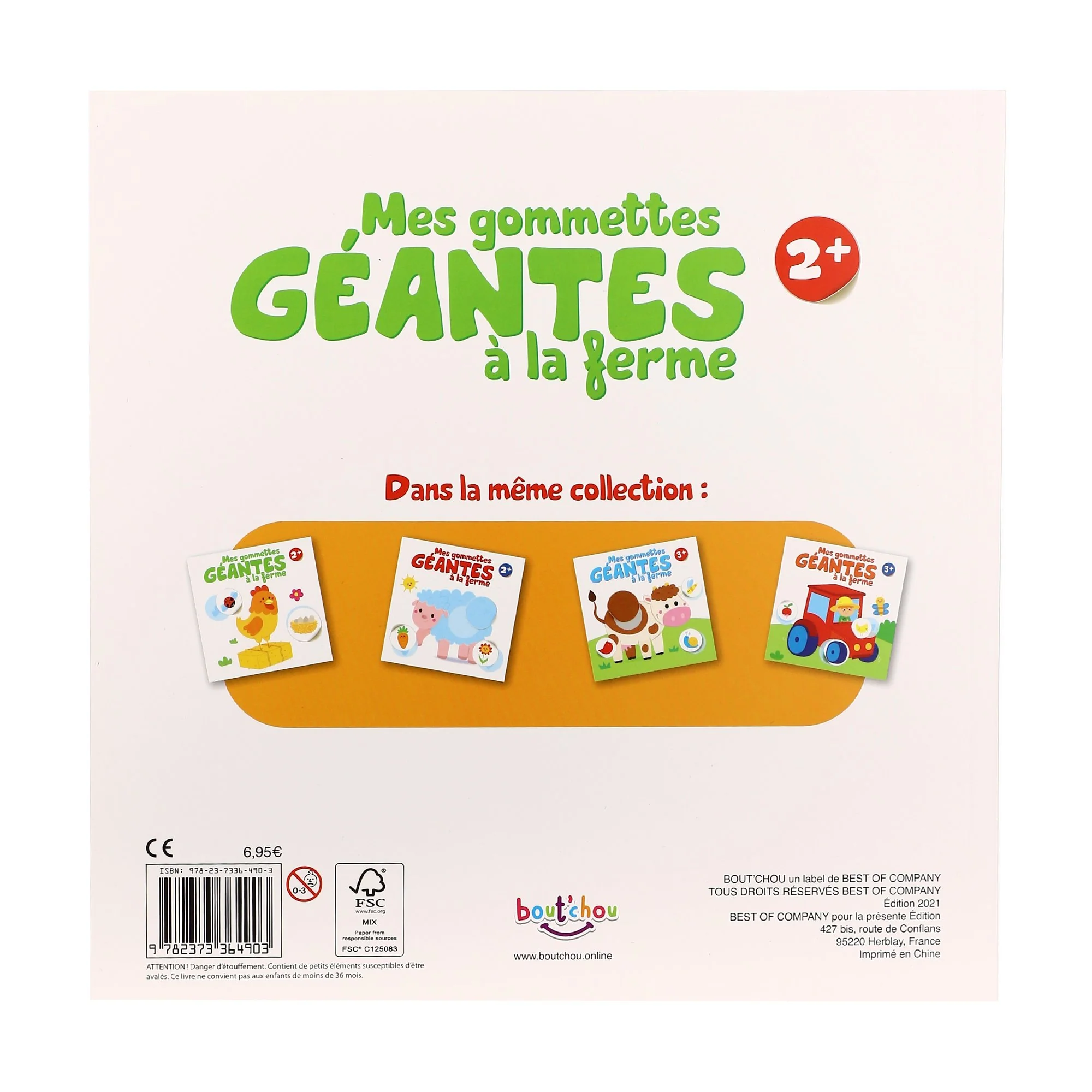 Mes gommettes géantes à la ferme - Image 2