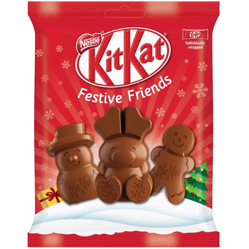 Mini figurines Kit Kat au chocolat au lait