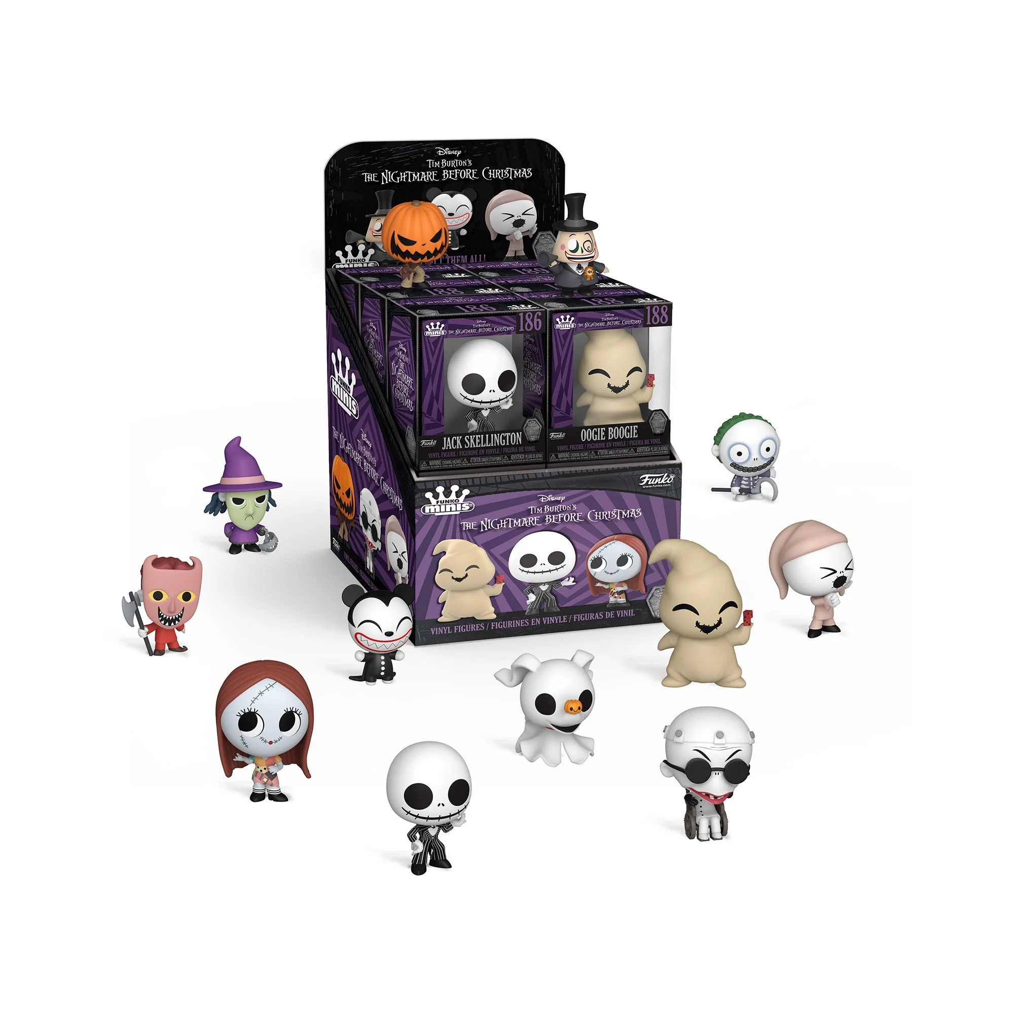 Mini vinyl figurines l'étrange Noël de monsieur Jack - Image 2