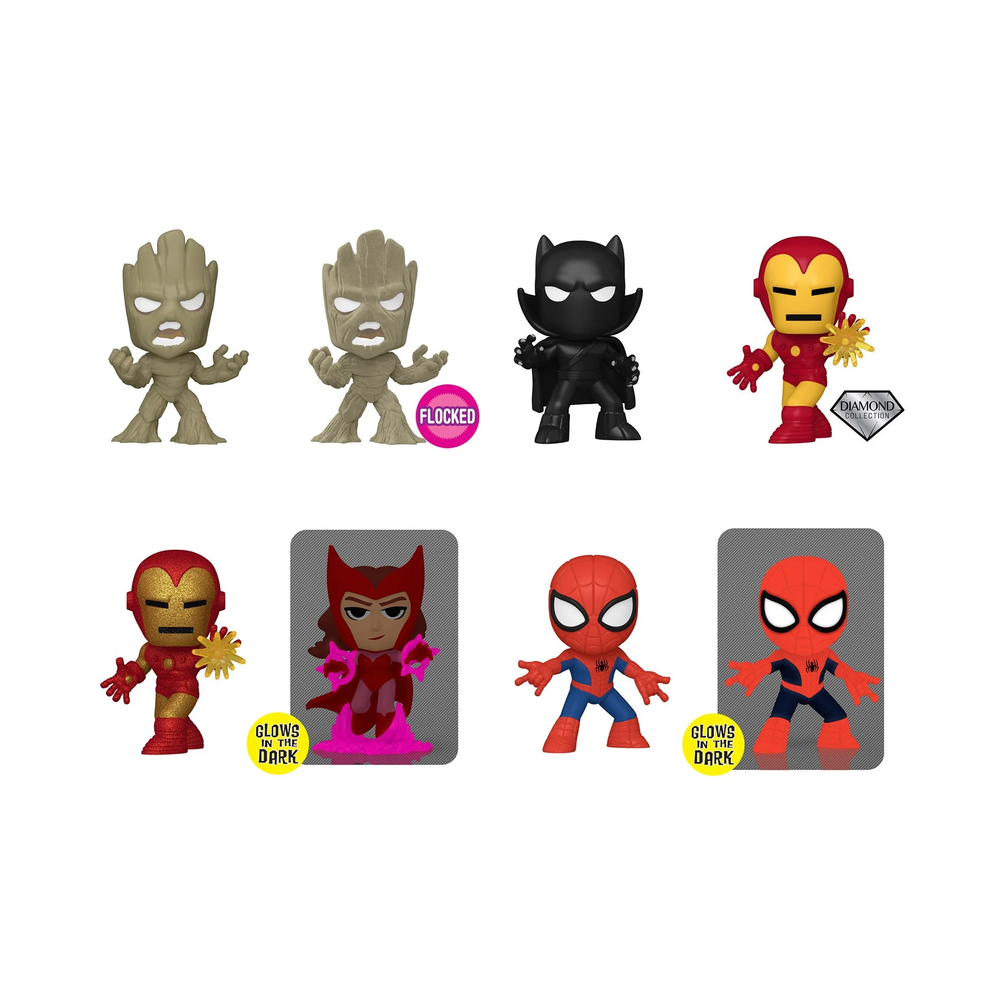 Mini vinyl figurines marvel