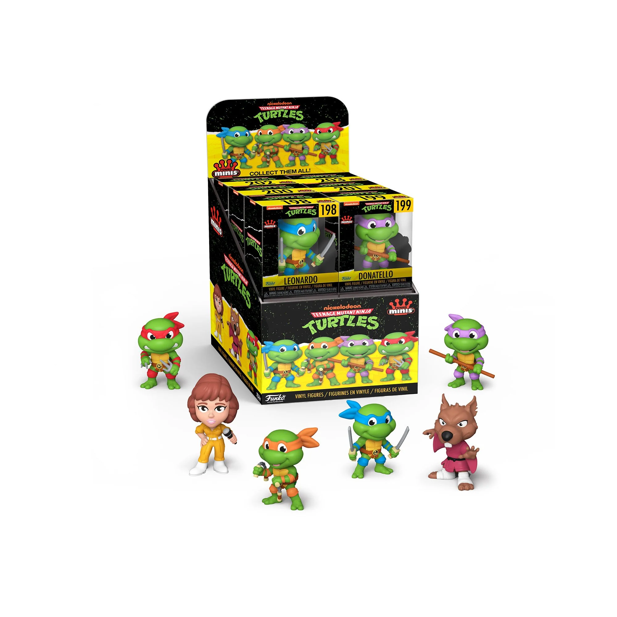 Mini vinyl figurines tortue ninja - Image 2