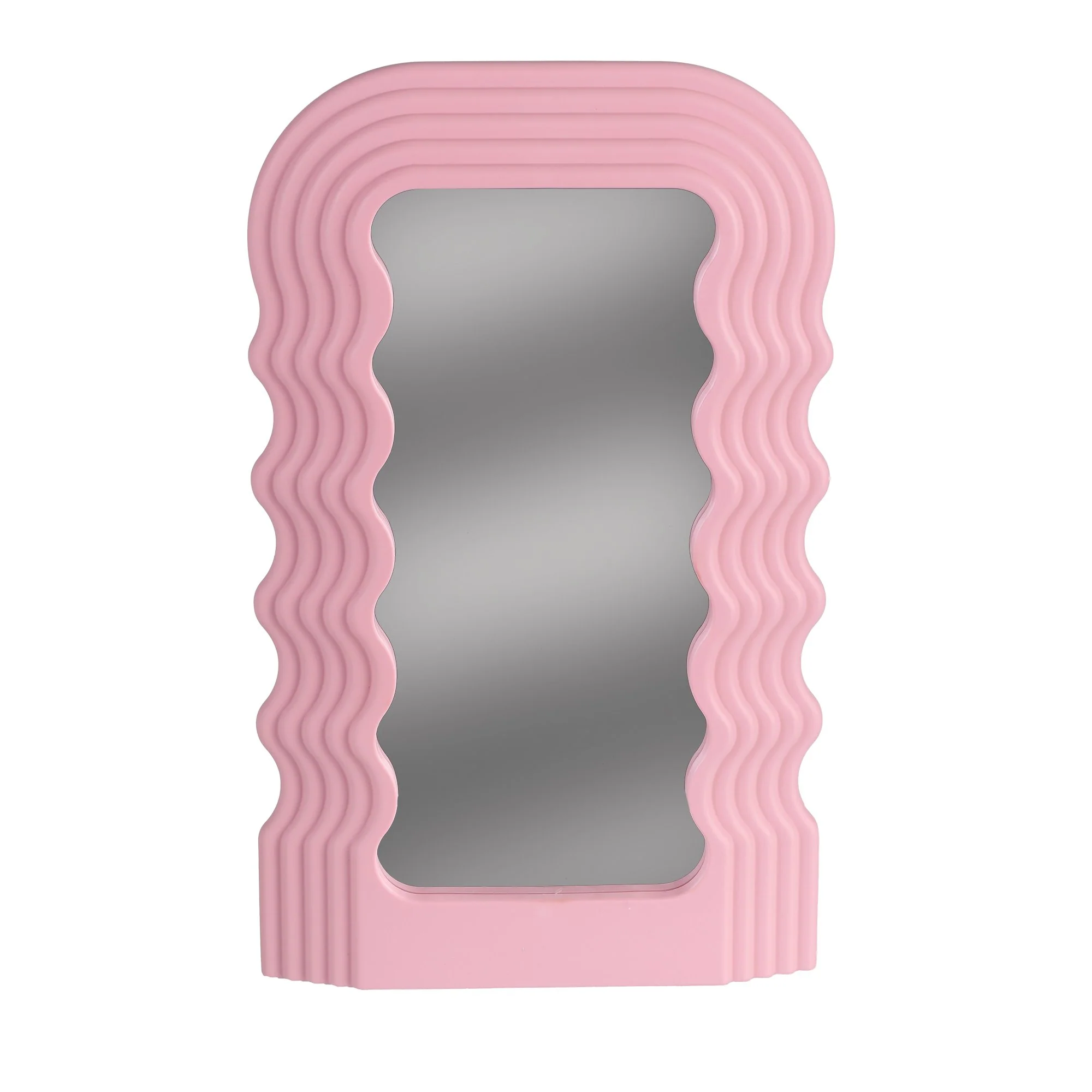 Miroir mural vague  - Beige