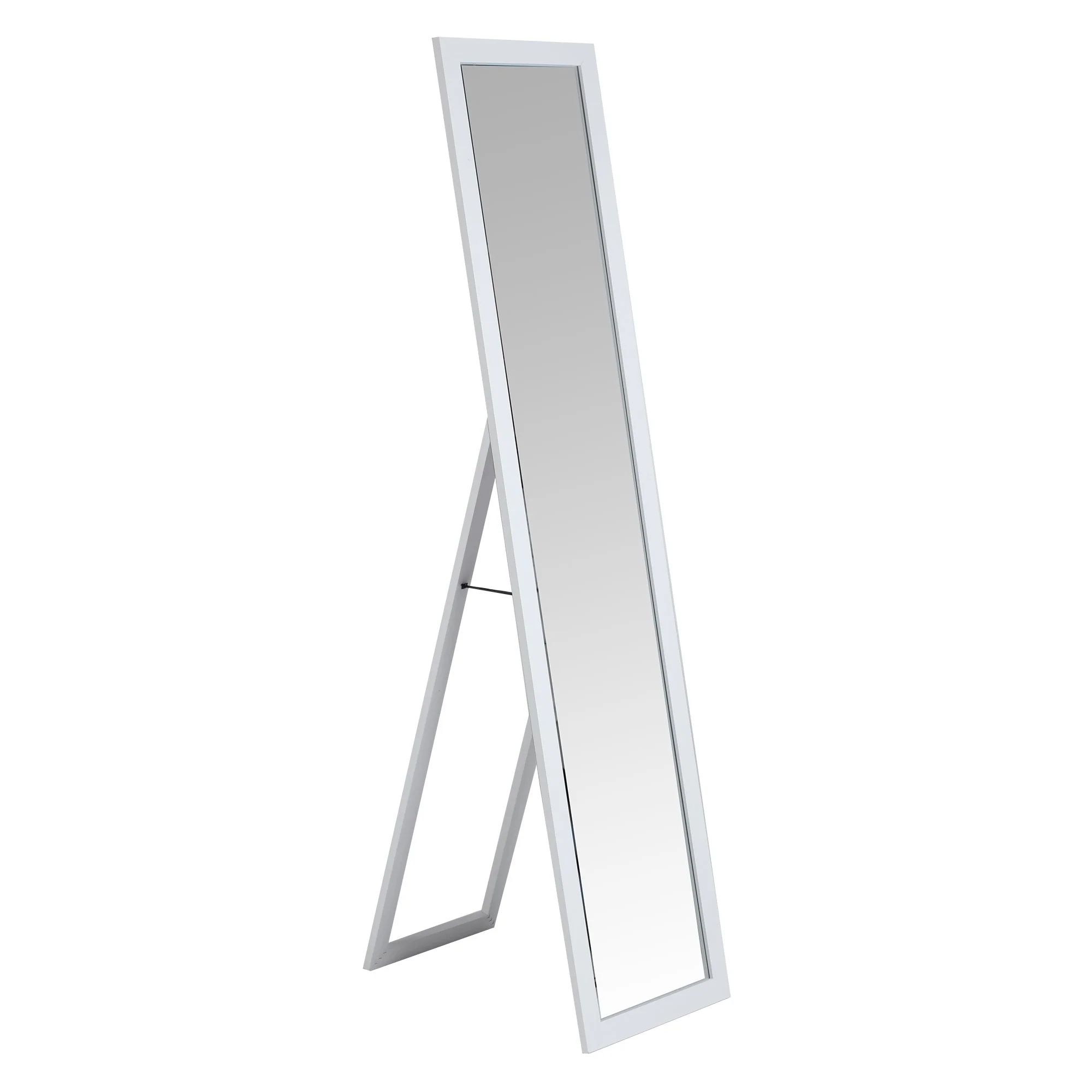 Miroir sur pied 143cm - Blanc - Image 2