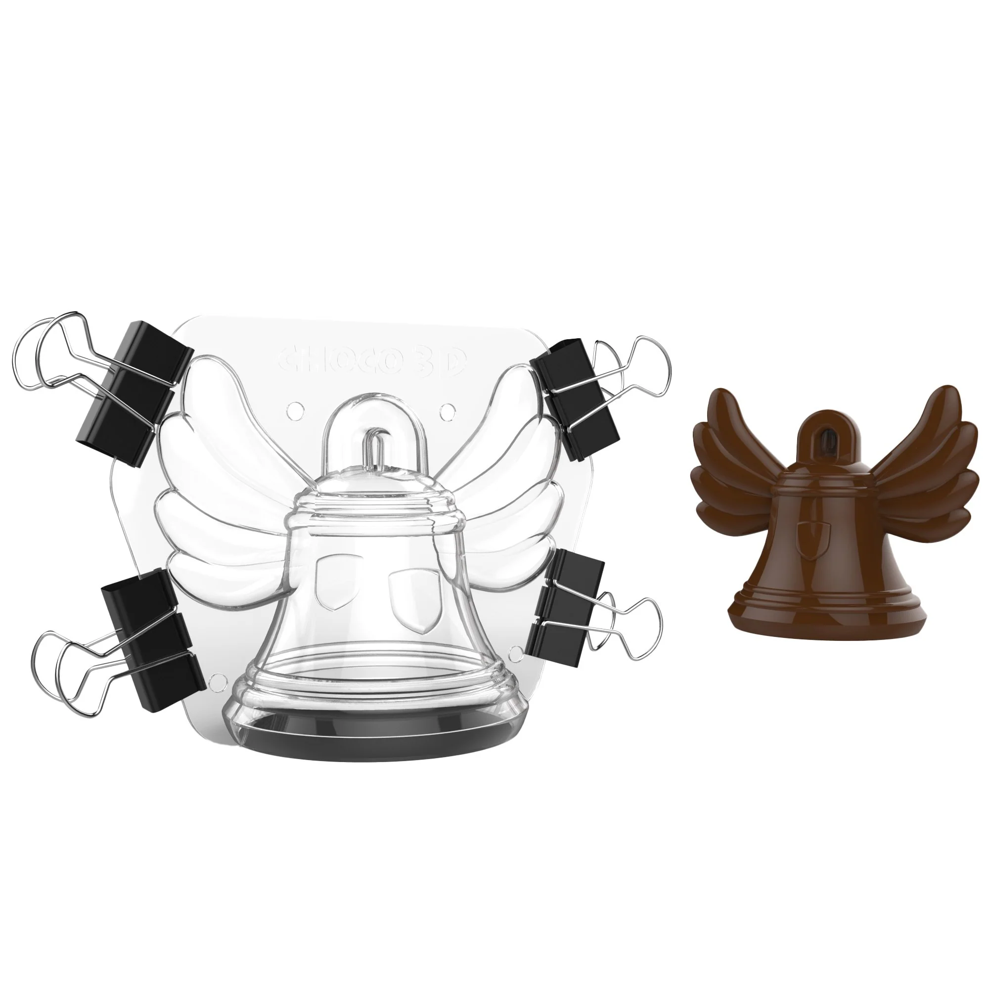 Moule à chocolat double coque - Cloche de Pâques - Image 2