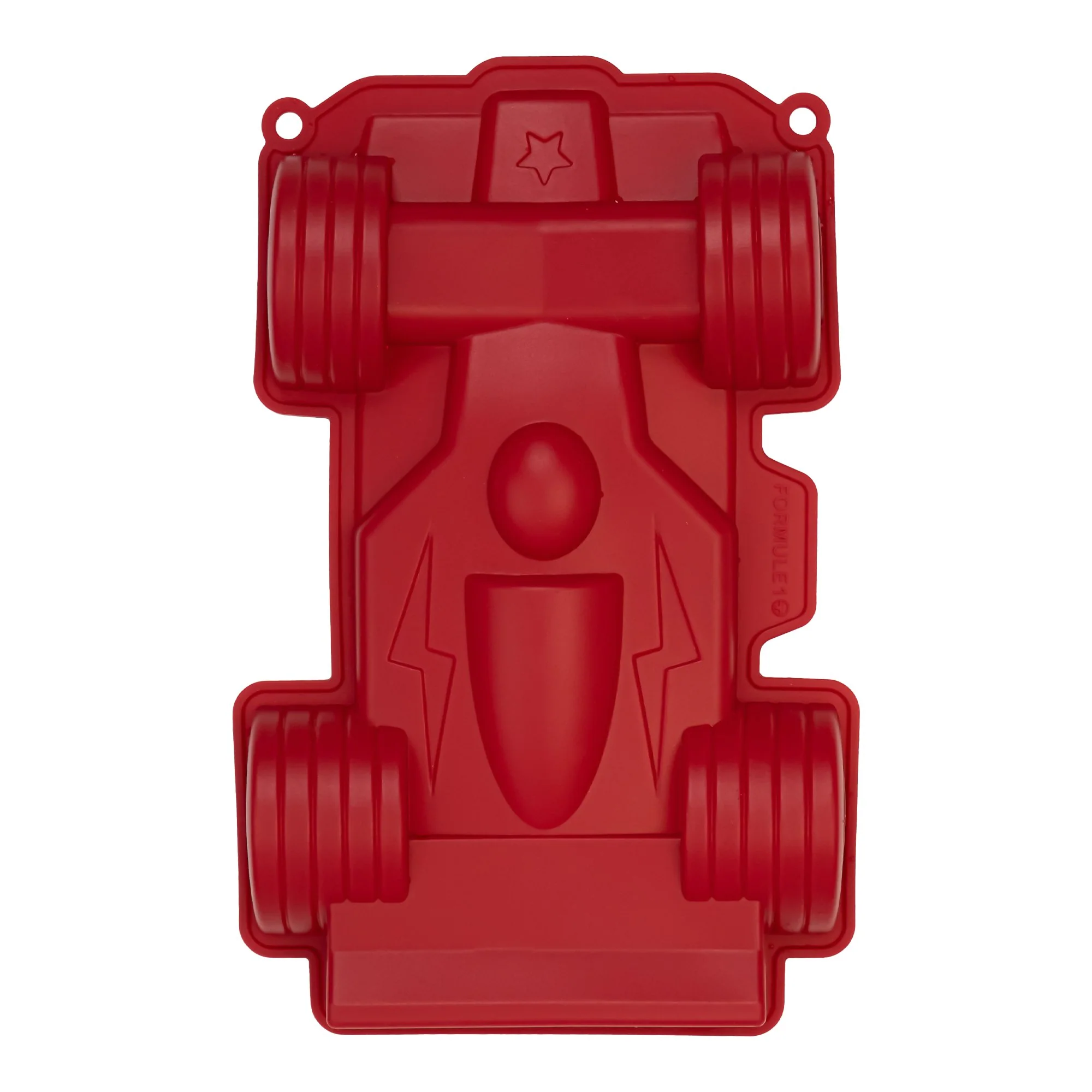 Moule à gâteau silicone 3D rouge