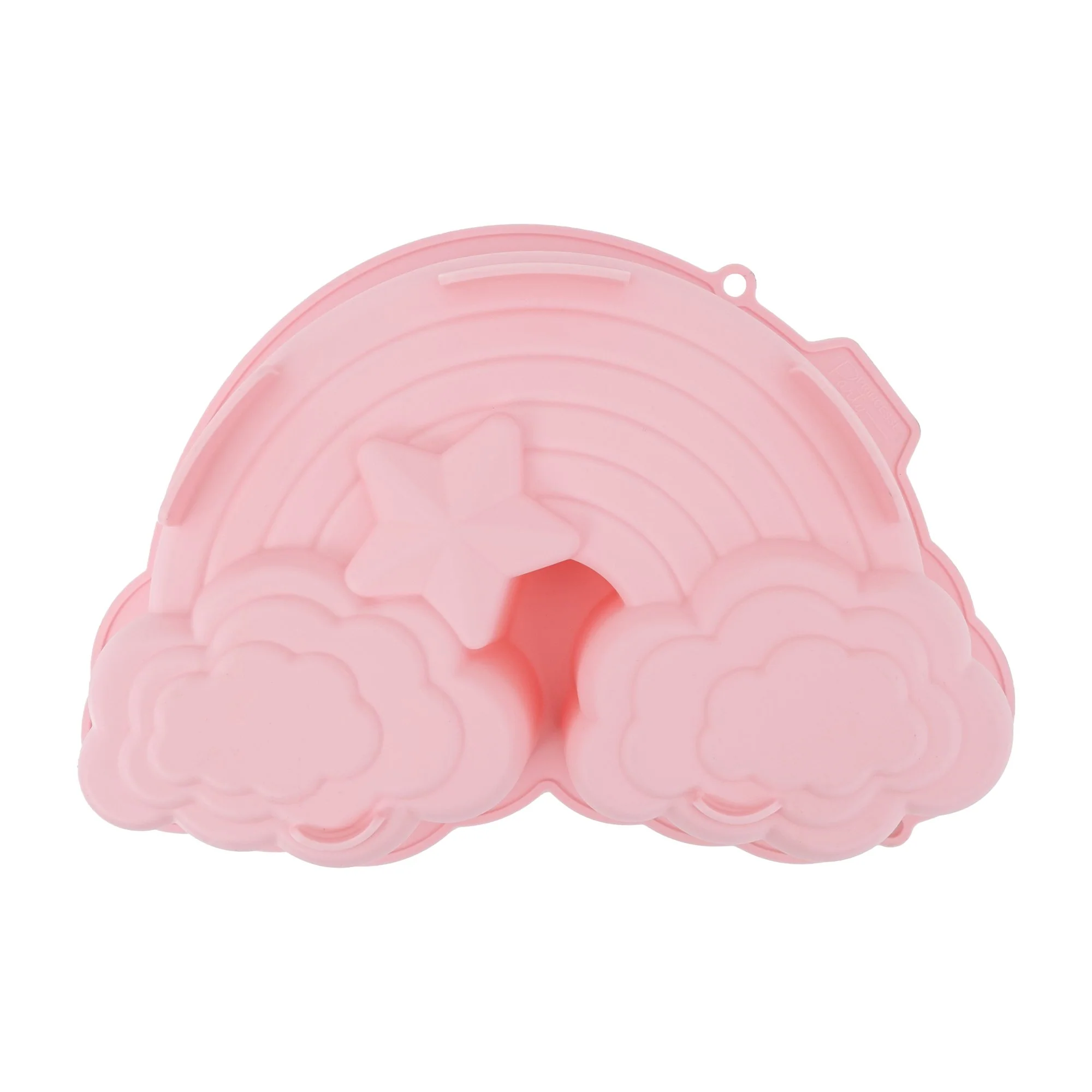 Moule à gâteaux silicone arc en ciel