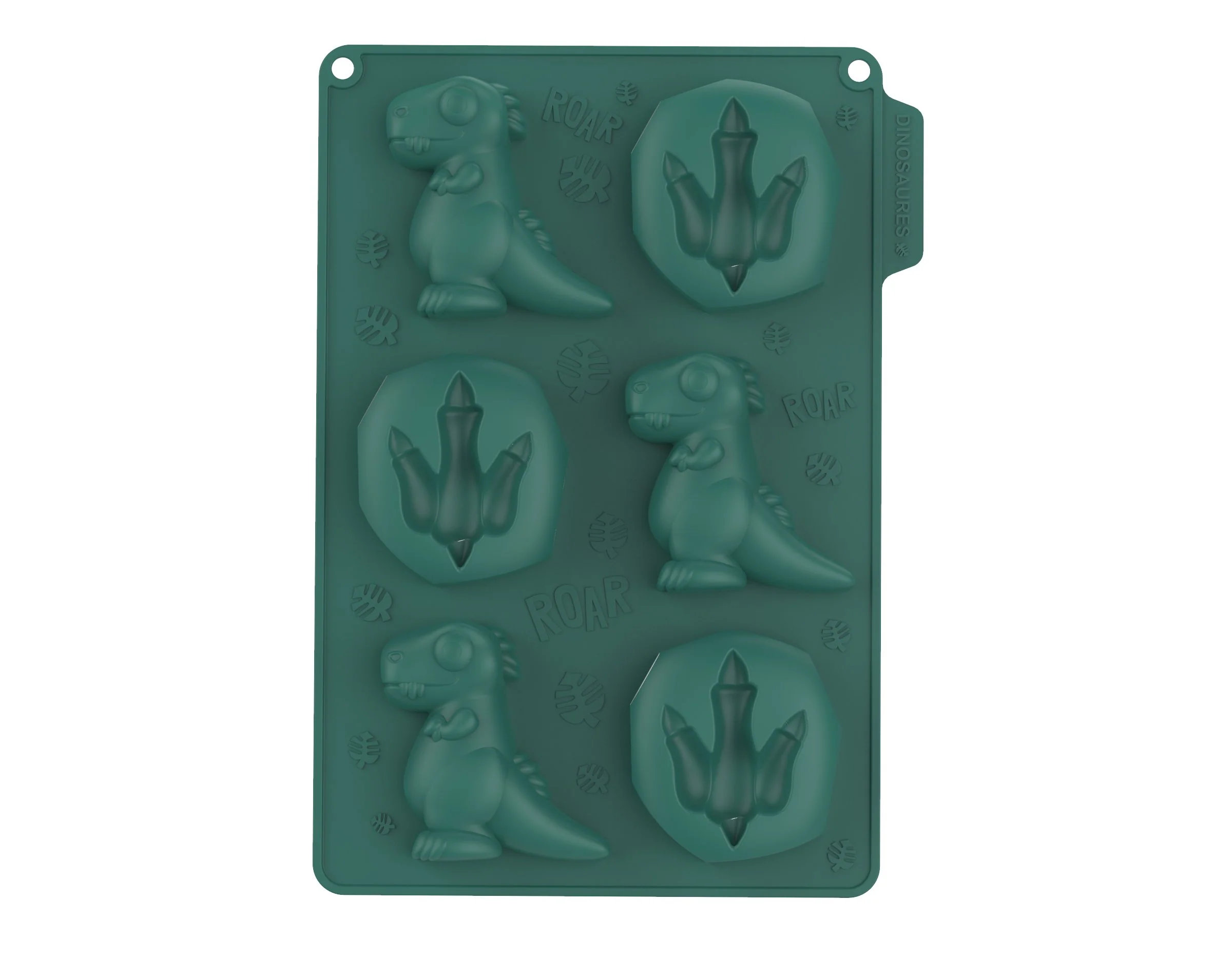 Moule à gâteaux silicone mini dino vert 27 cm