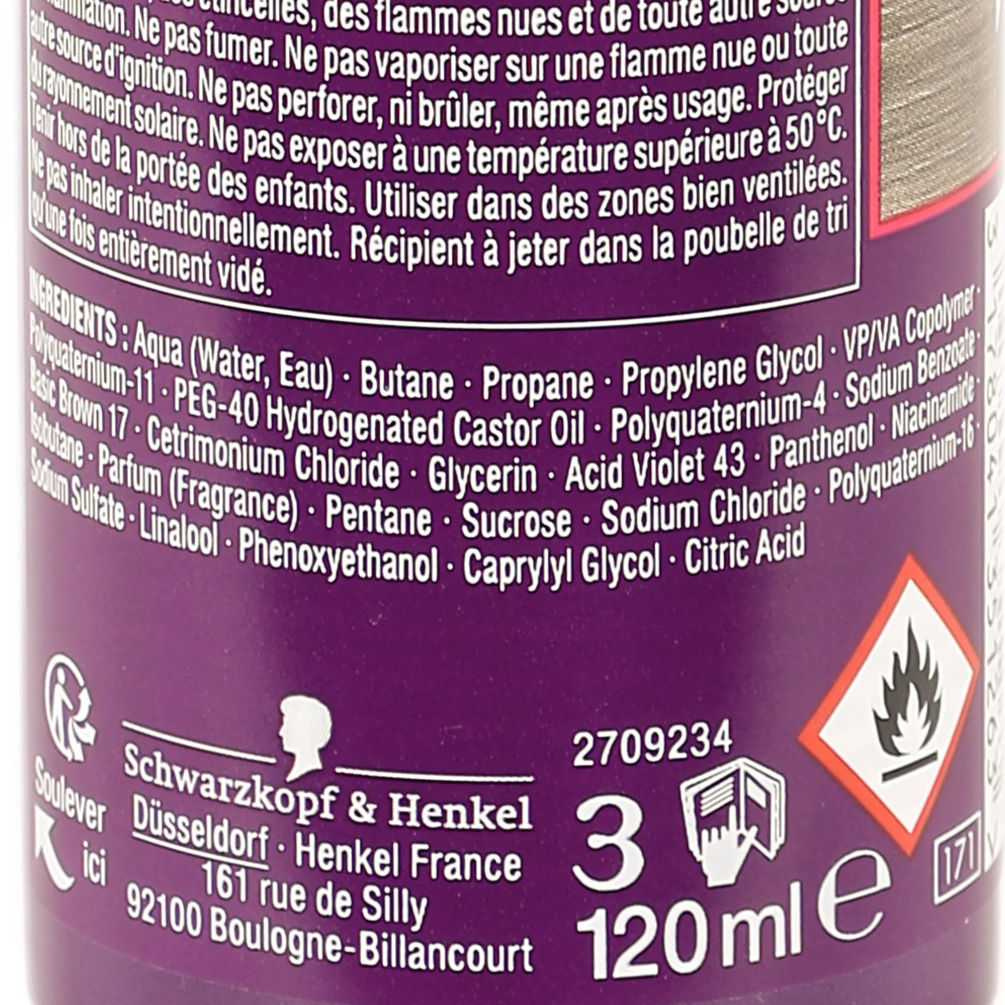 Mousse colorante 3 en 1 blond intense - Image 2