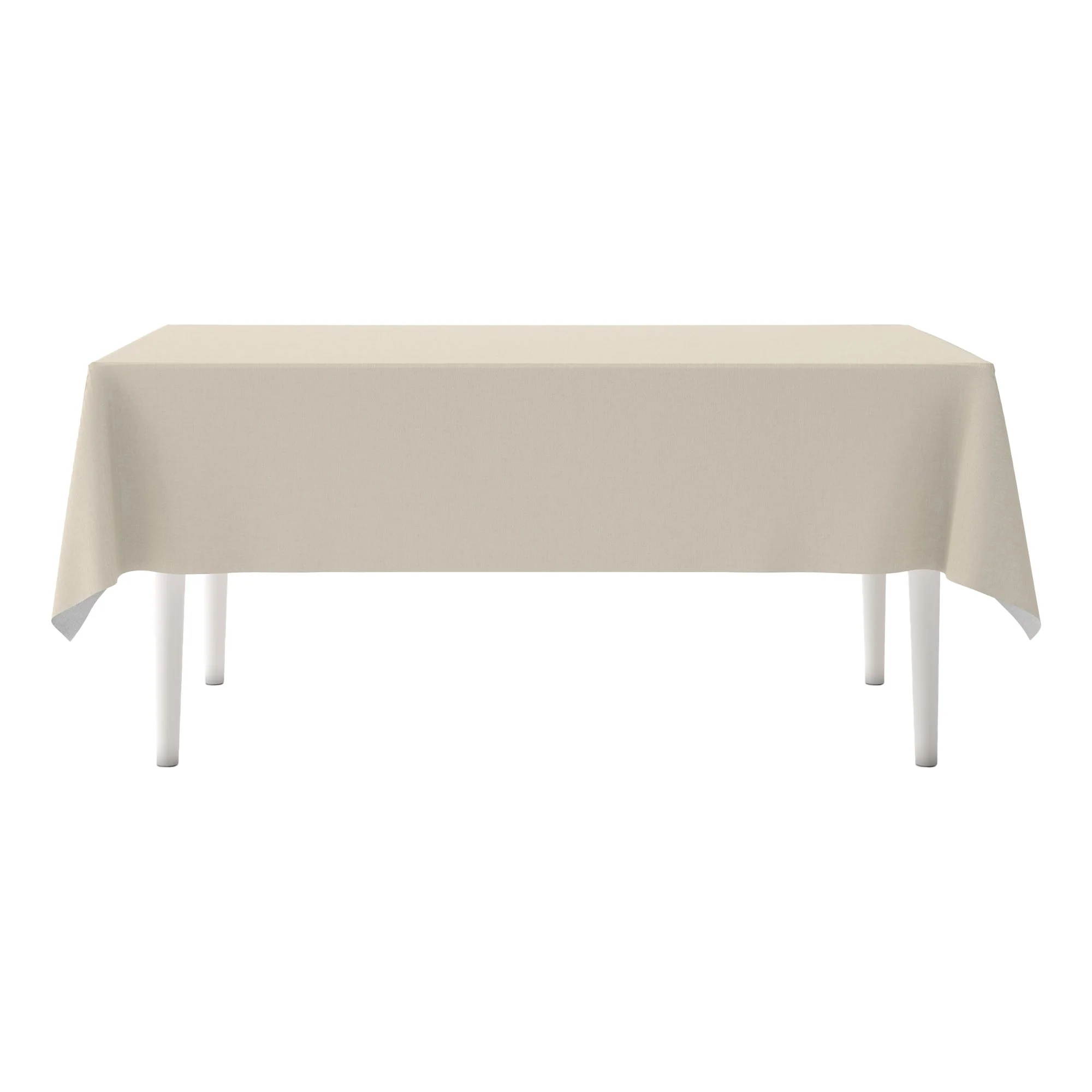 Nappe polyester unie  - Beige