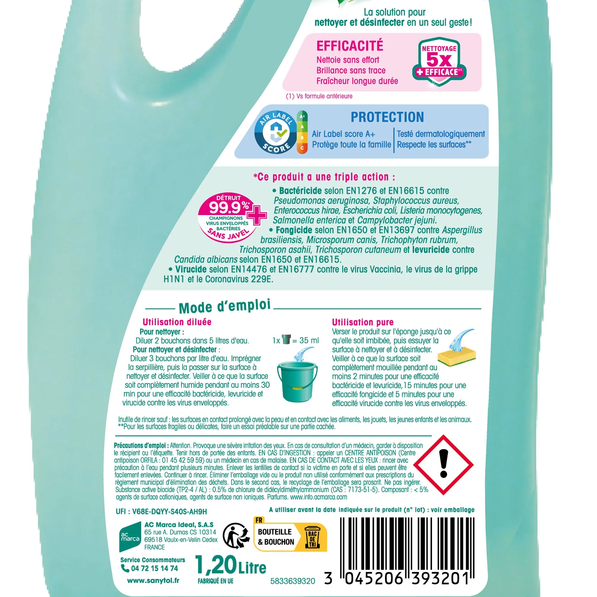 Nettoyant désinfectant sol eucalyptus - Image 3