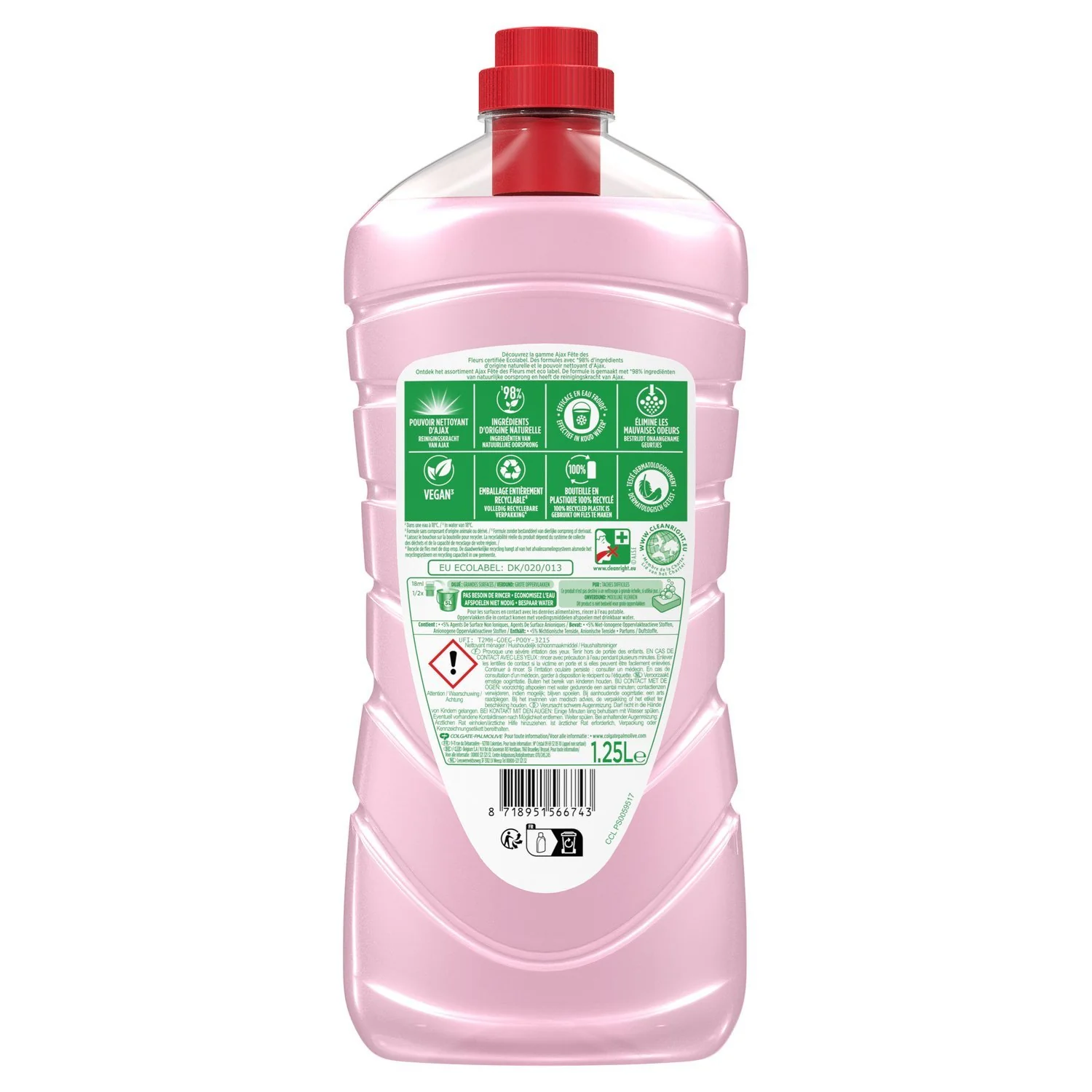 Nettoyant multi-usages fête des fleurs pivoine - Image 2