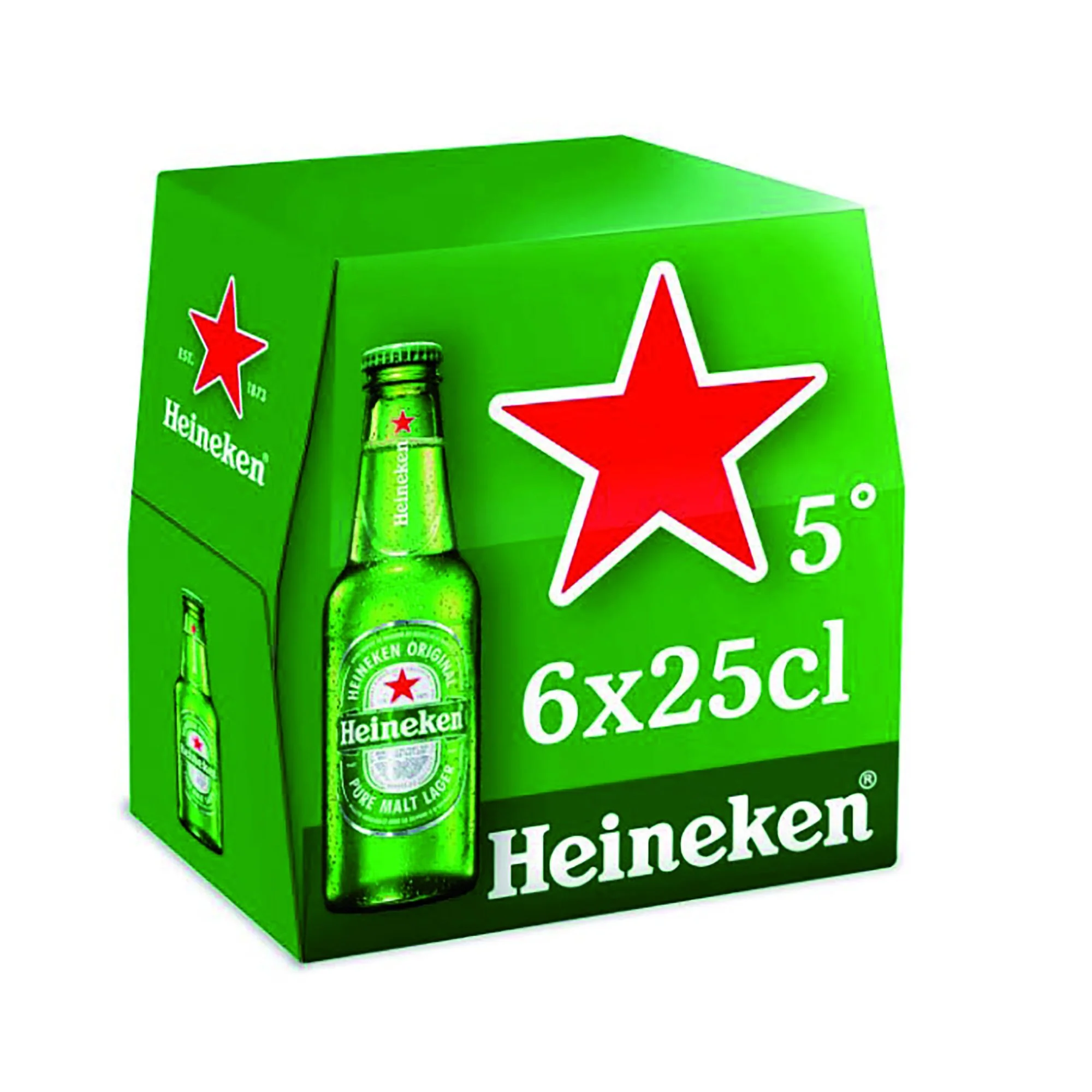 PACK 6 X 25 CL BIERE BLONDE