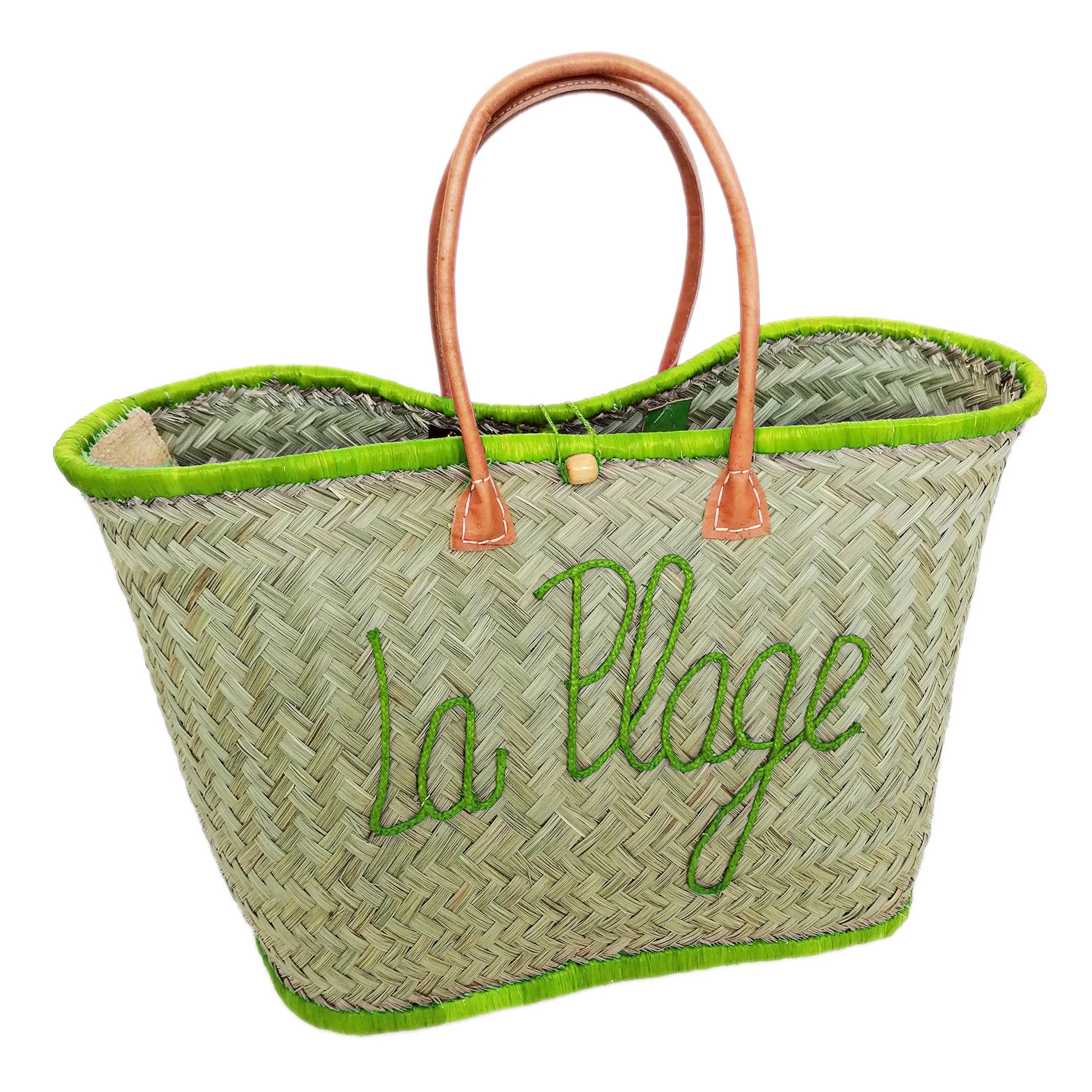 Panier de plage brodé - Image 4