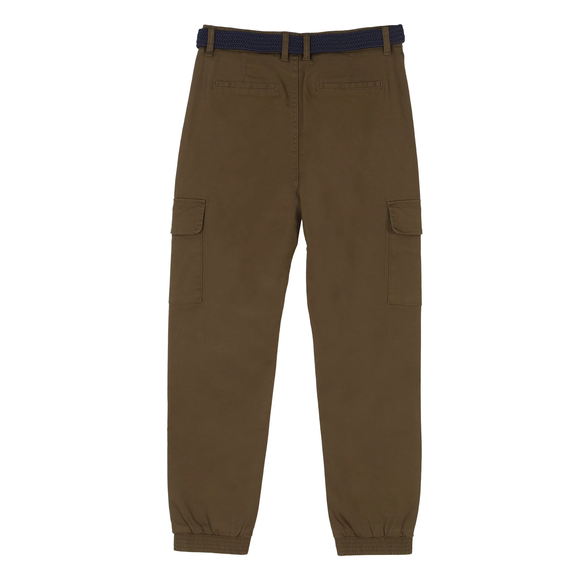 Pantalon cargo avec ceinture 3/12 ans - Kaki - Image 2