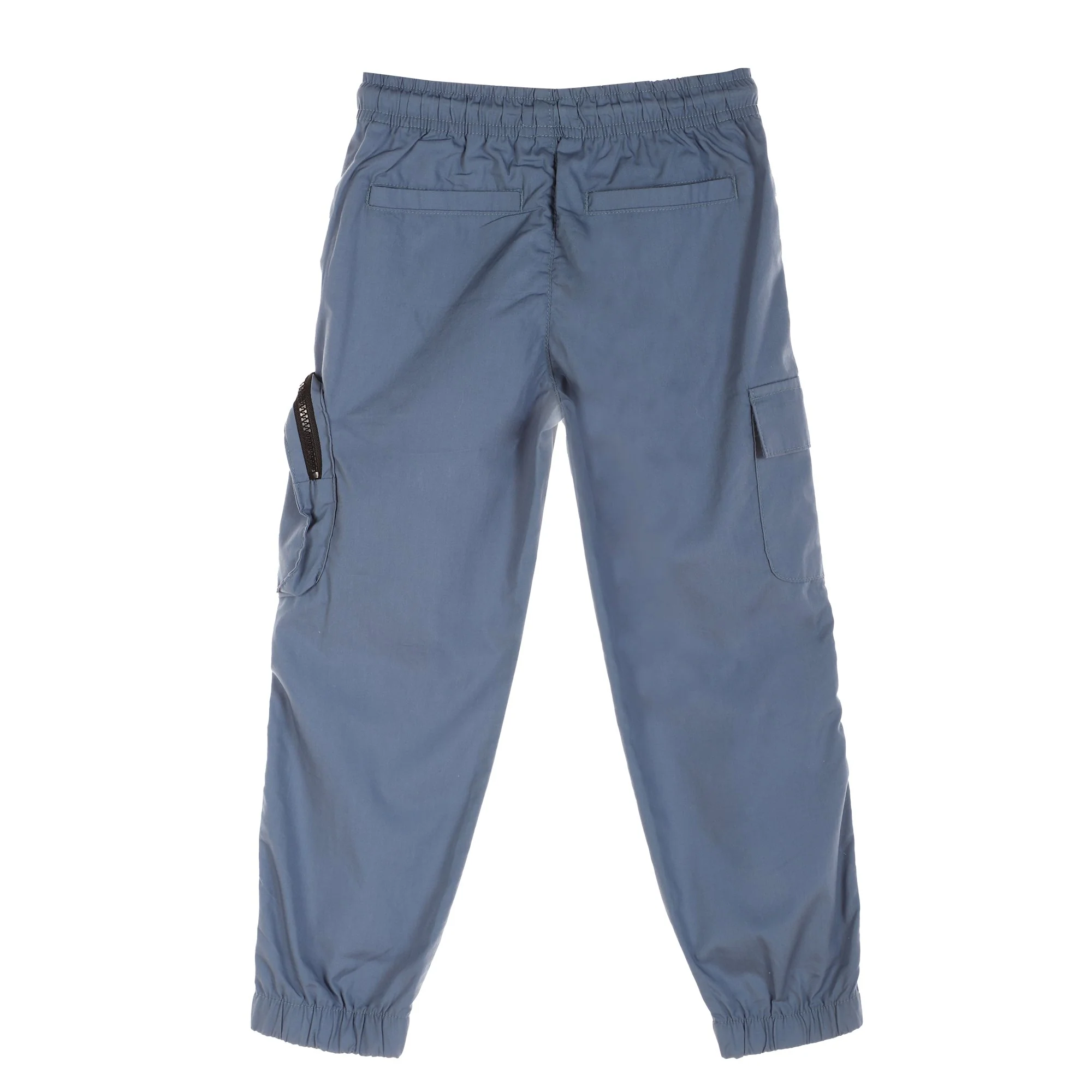 Pantalon cargo en toile - Bleu - Image 2
