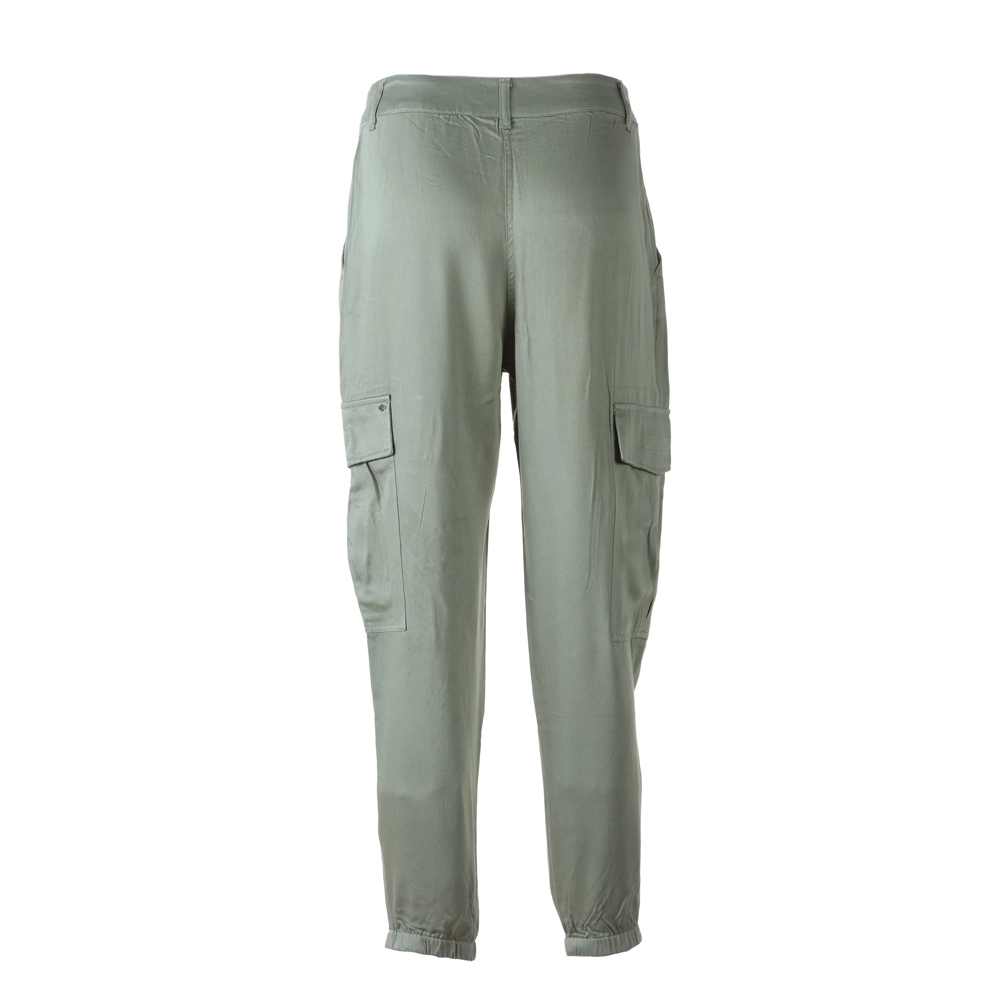 Pantalon cargo fluide - Beige - Image 4