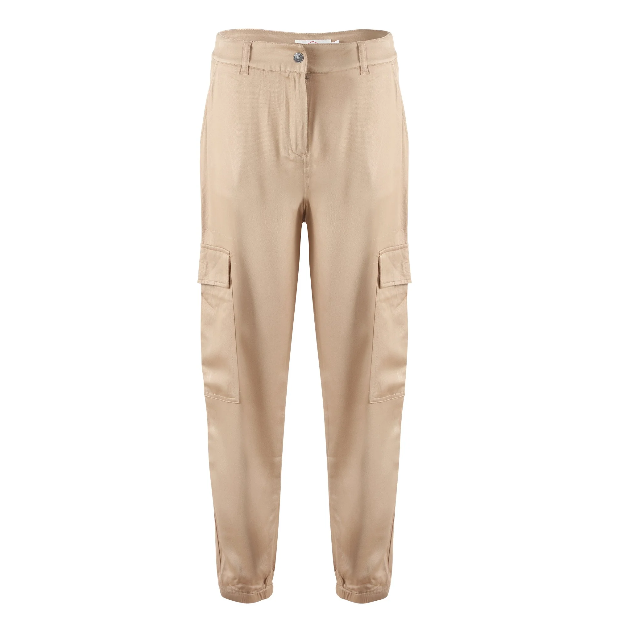 Pantalon cargo fluide - Beige - Image 5