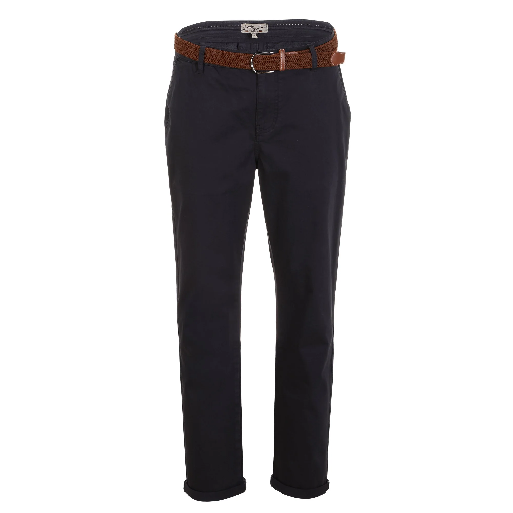 PANTALON CHINO DU 38 AU 48 - Bleu foncé