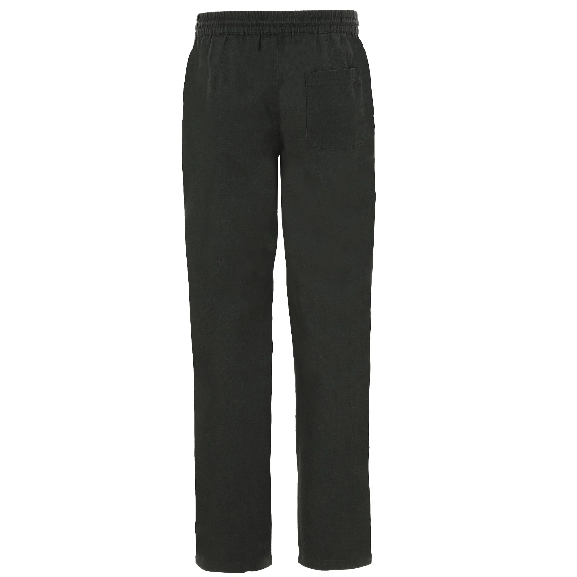 PANTALON EN LIN COTON AVEC CORDON DE SERRAGE DU 38 AU 46 - Image 6