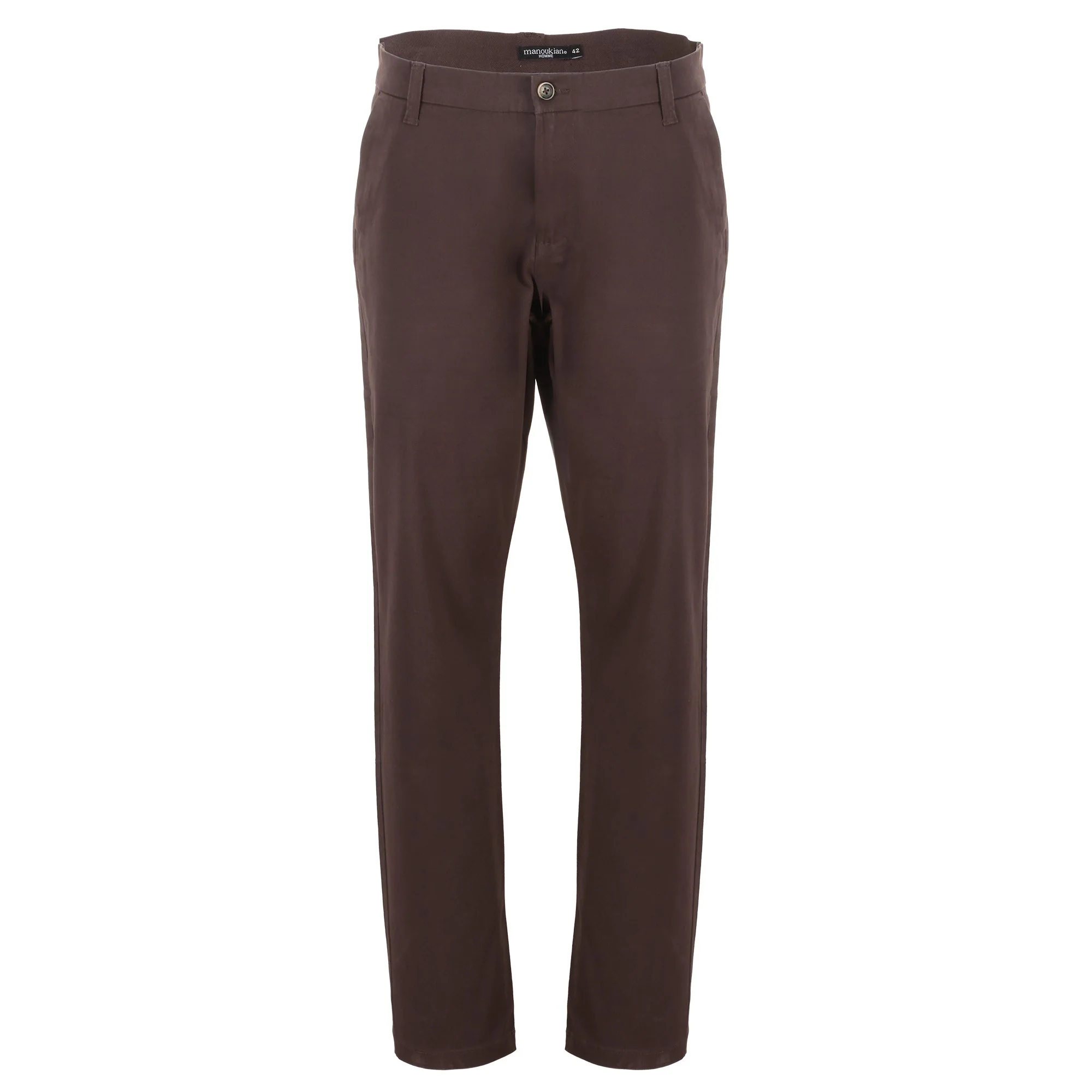 Pantalon en twill - Marron
