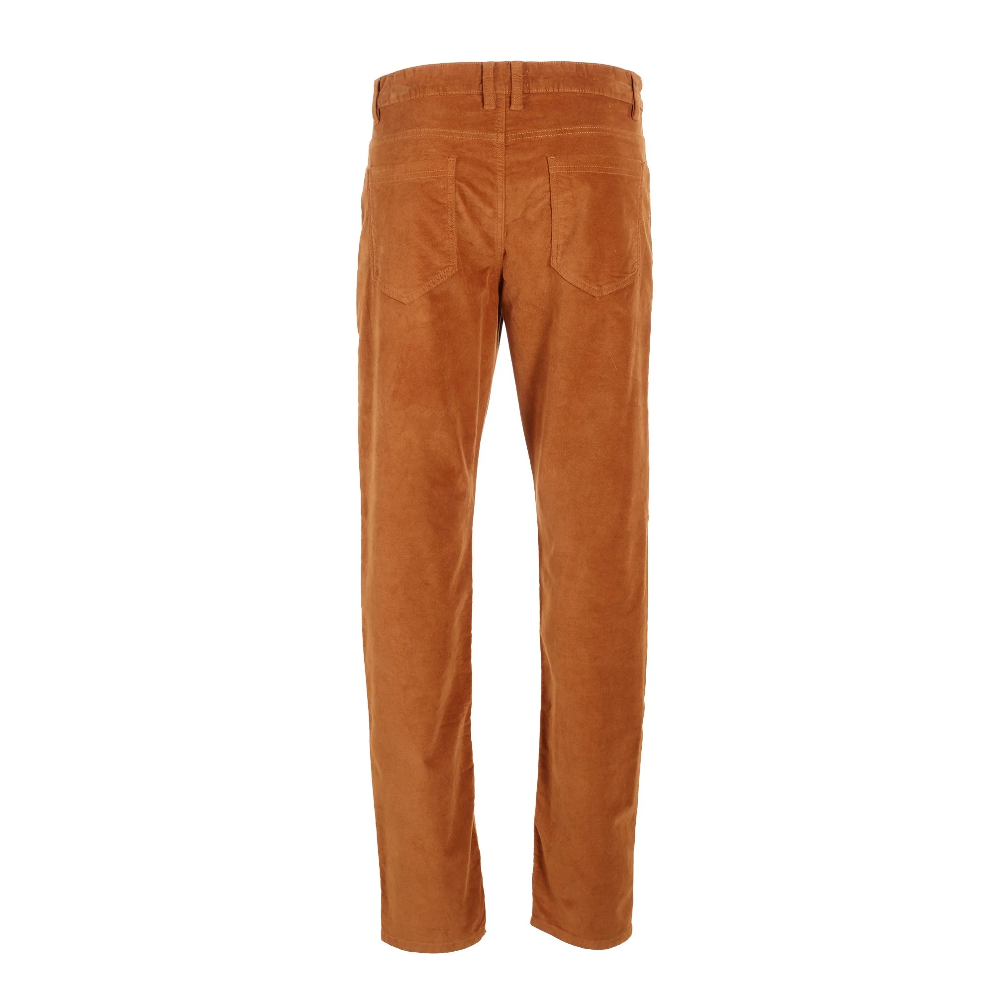 Pantalon en velours  - Marron - Image 4