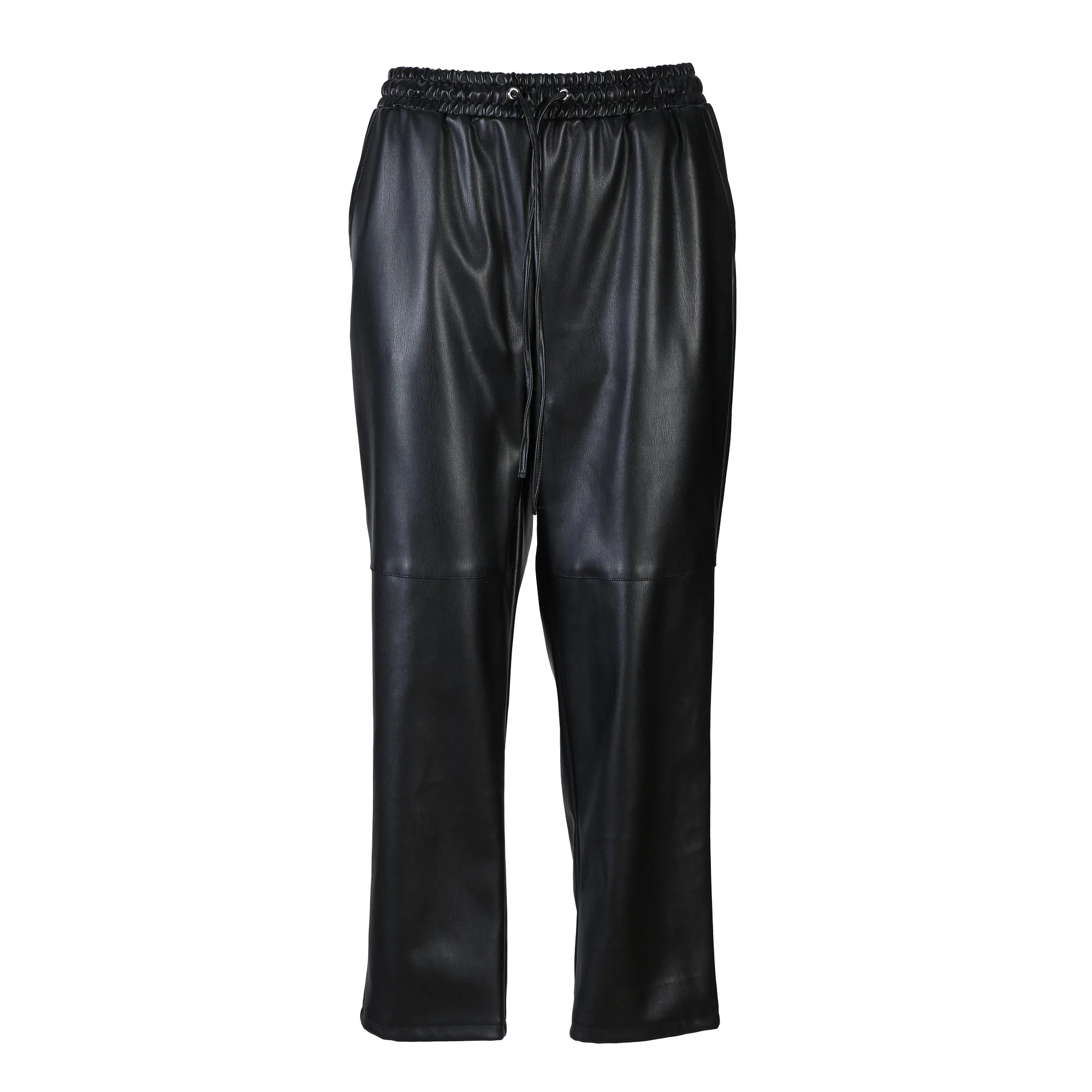 Pantalon faux cuir  - Noir